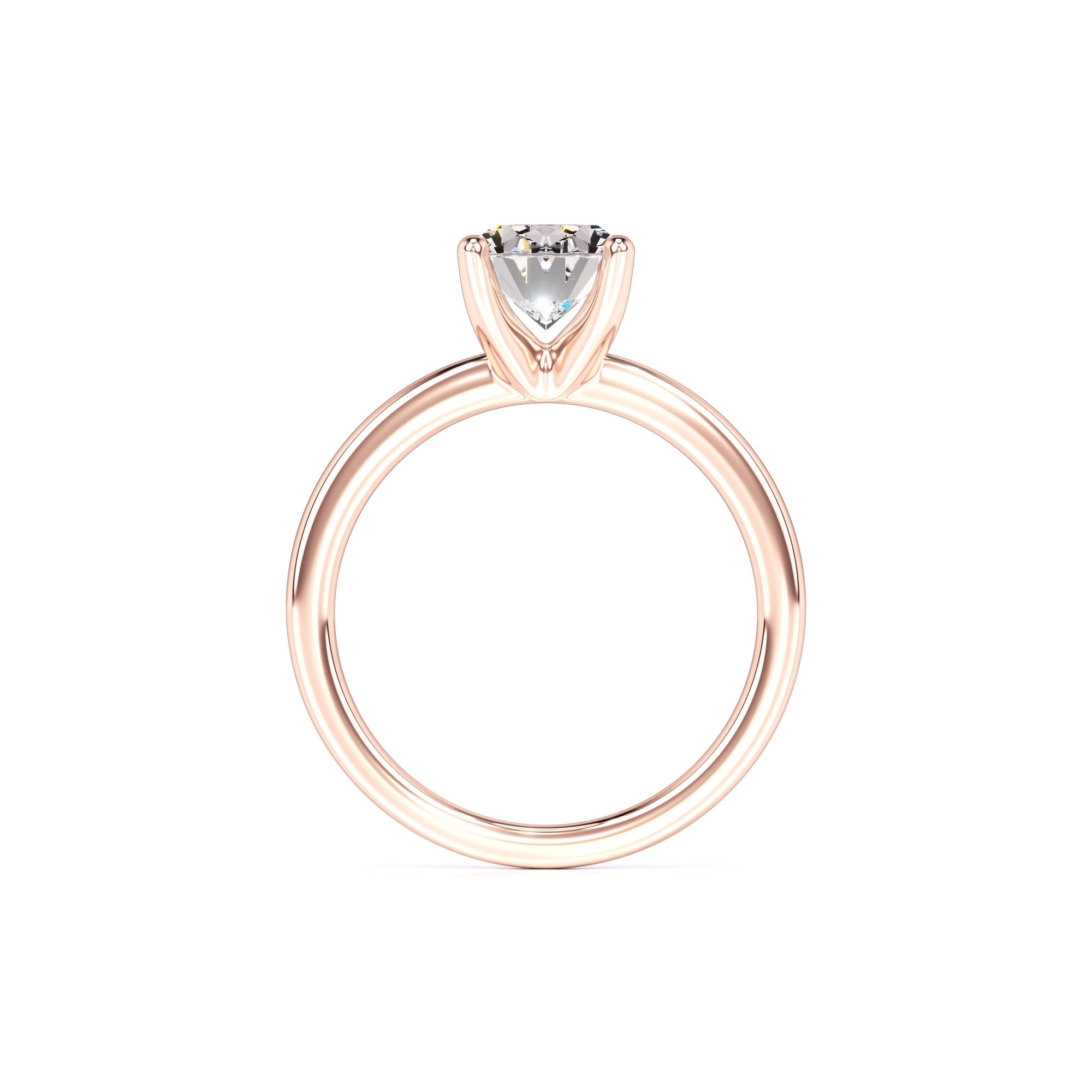Emilia Moissanite Ring | Rose Gold | 4