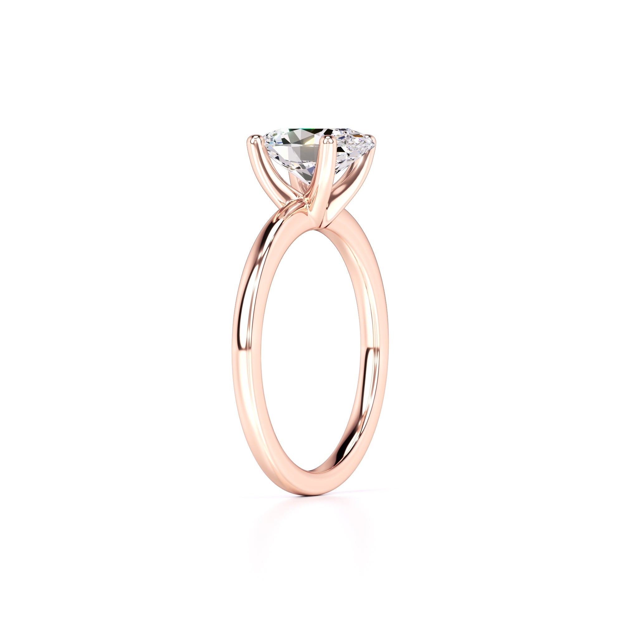 Emilia Lab Grown Diamond Ring | Rose Gold | 3