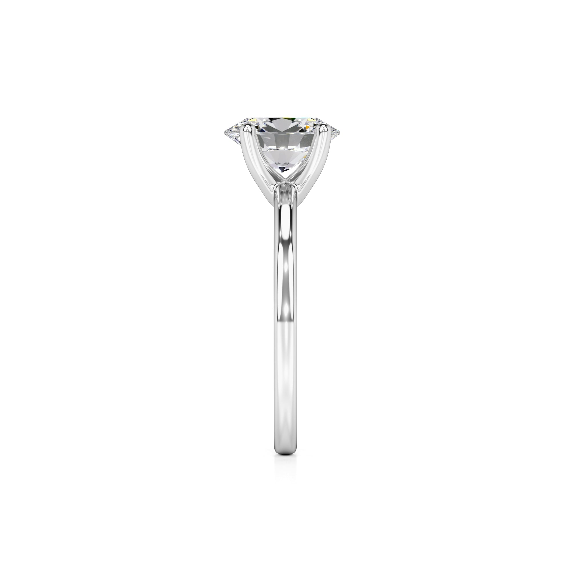 Emilia Lab Grown Diamond Ring | White Gold | 4