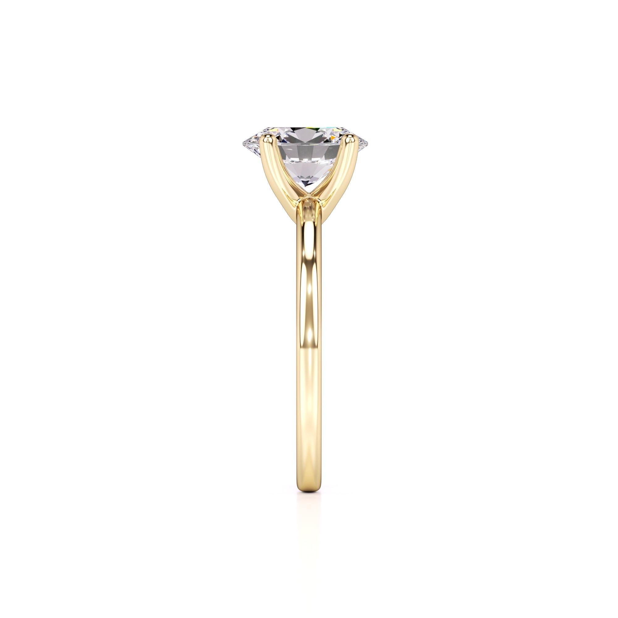 Emilia Lab Grown Diamond Ring | Yellow Gold | 4
