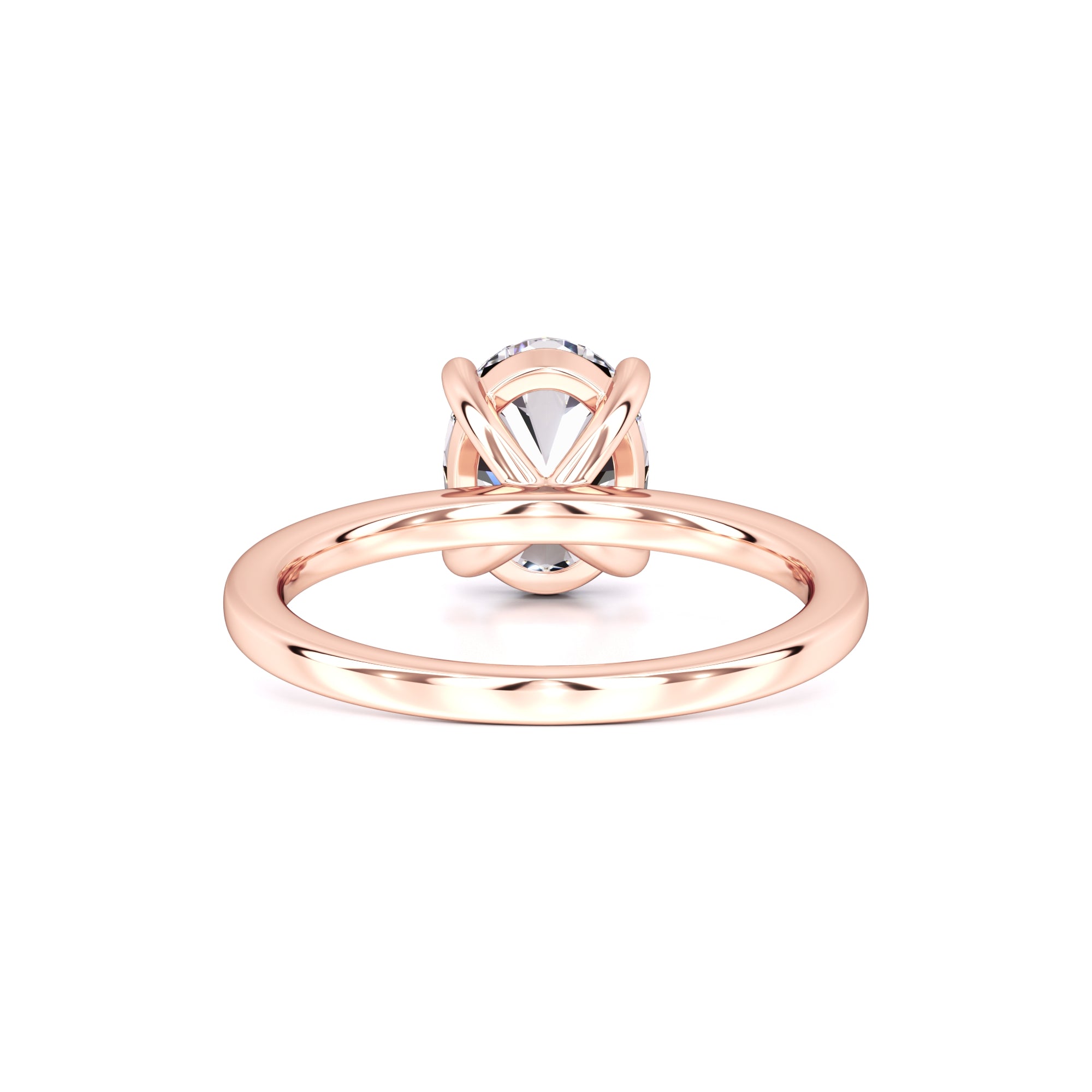 Maria Moissanite Ring | Rose Gold | 3