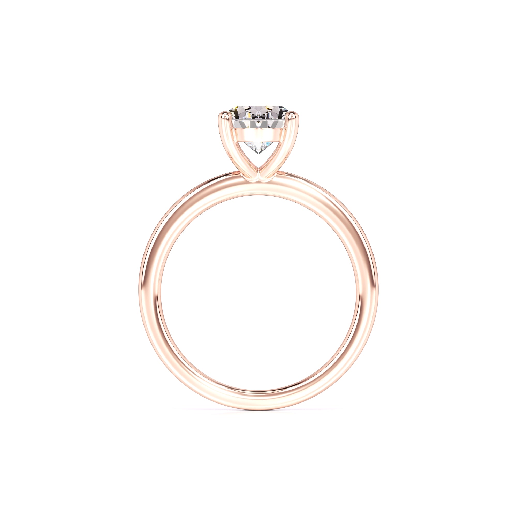 Maria Moissanite Ring | Rose Gold | 4