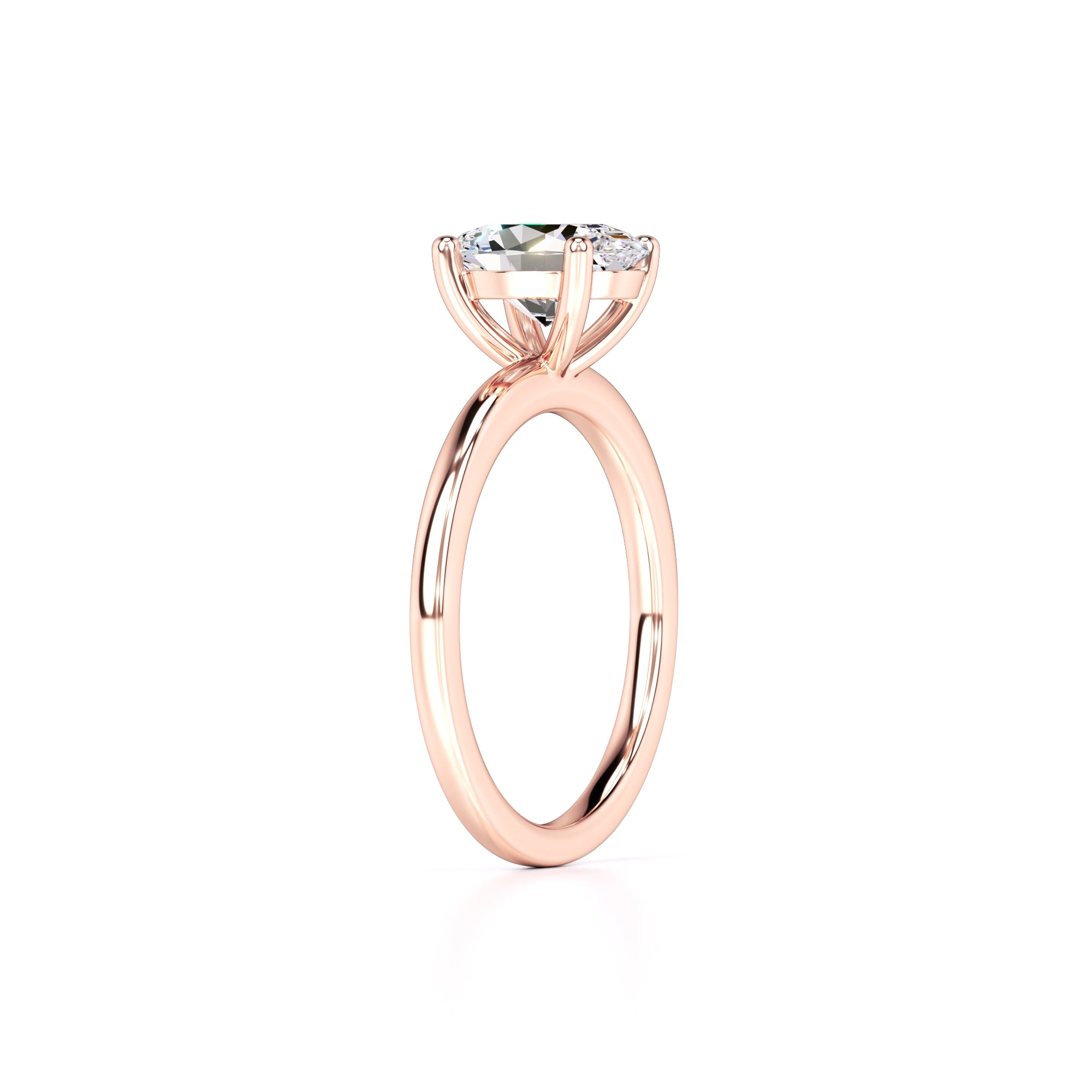 Maria Lab Grown Diamond Ring | Rose Gold | 3