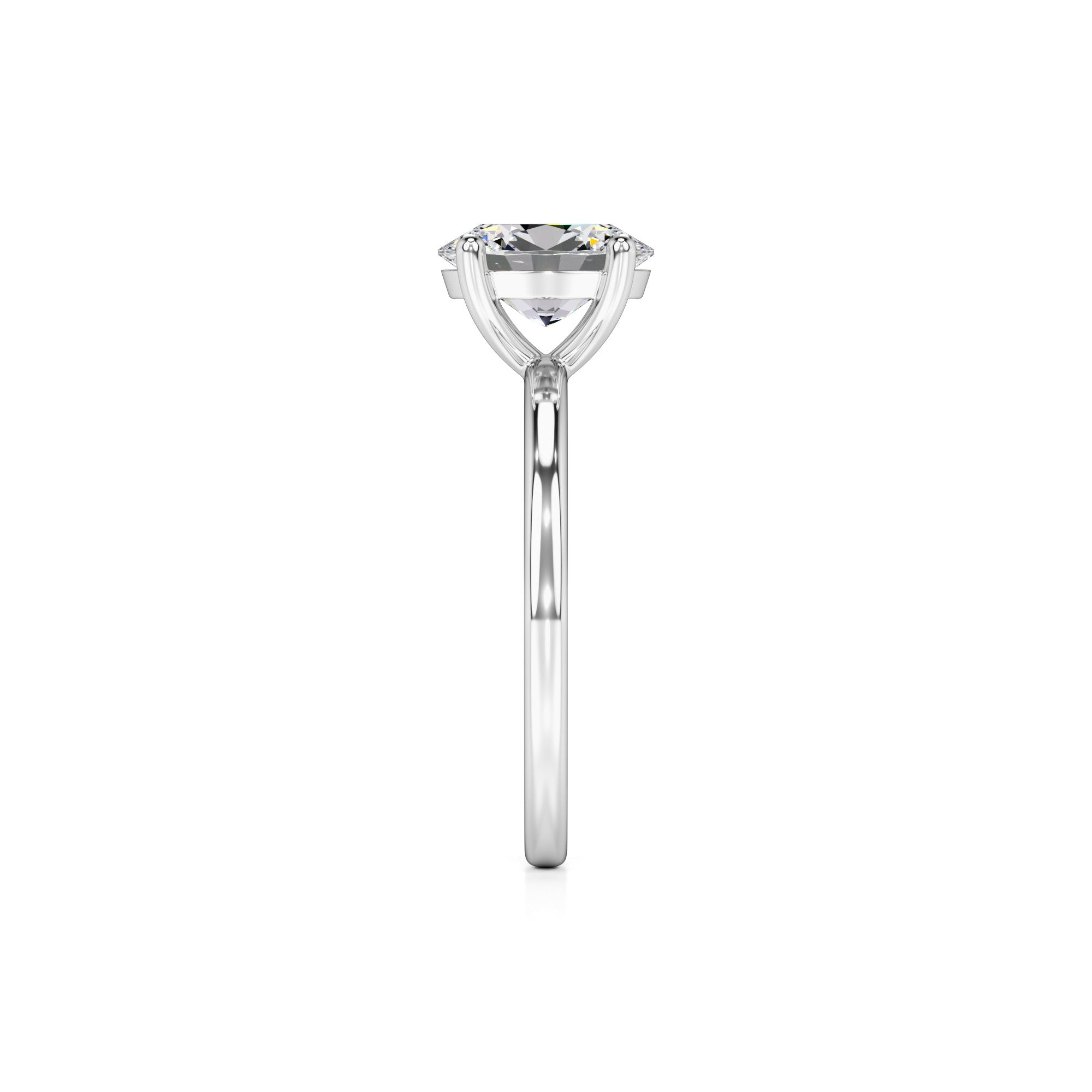 Maria Lab Grown Diamond Ring | White Gold | 4