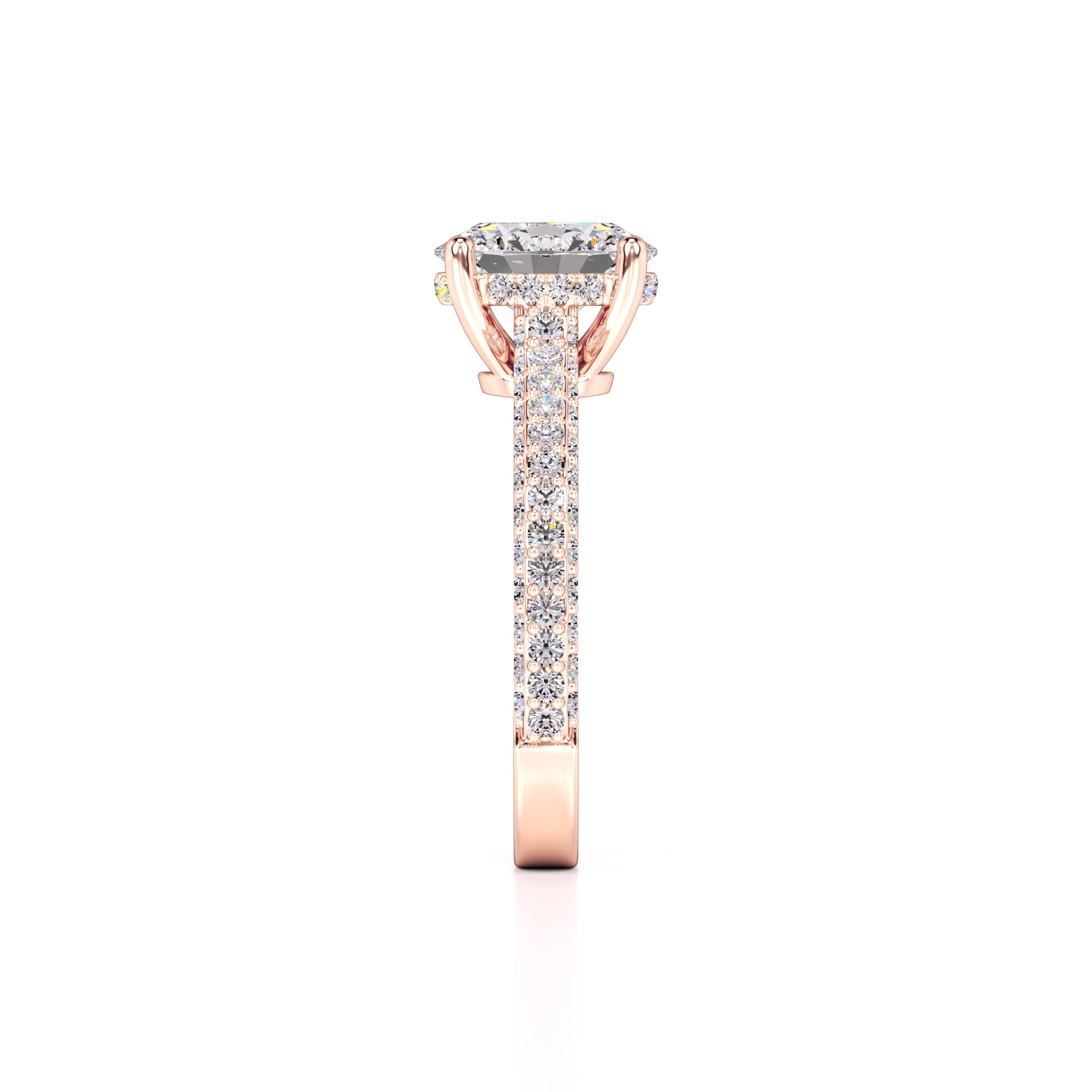 Hayden Lab Grown Diamond Ring | Rose Gold | 4