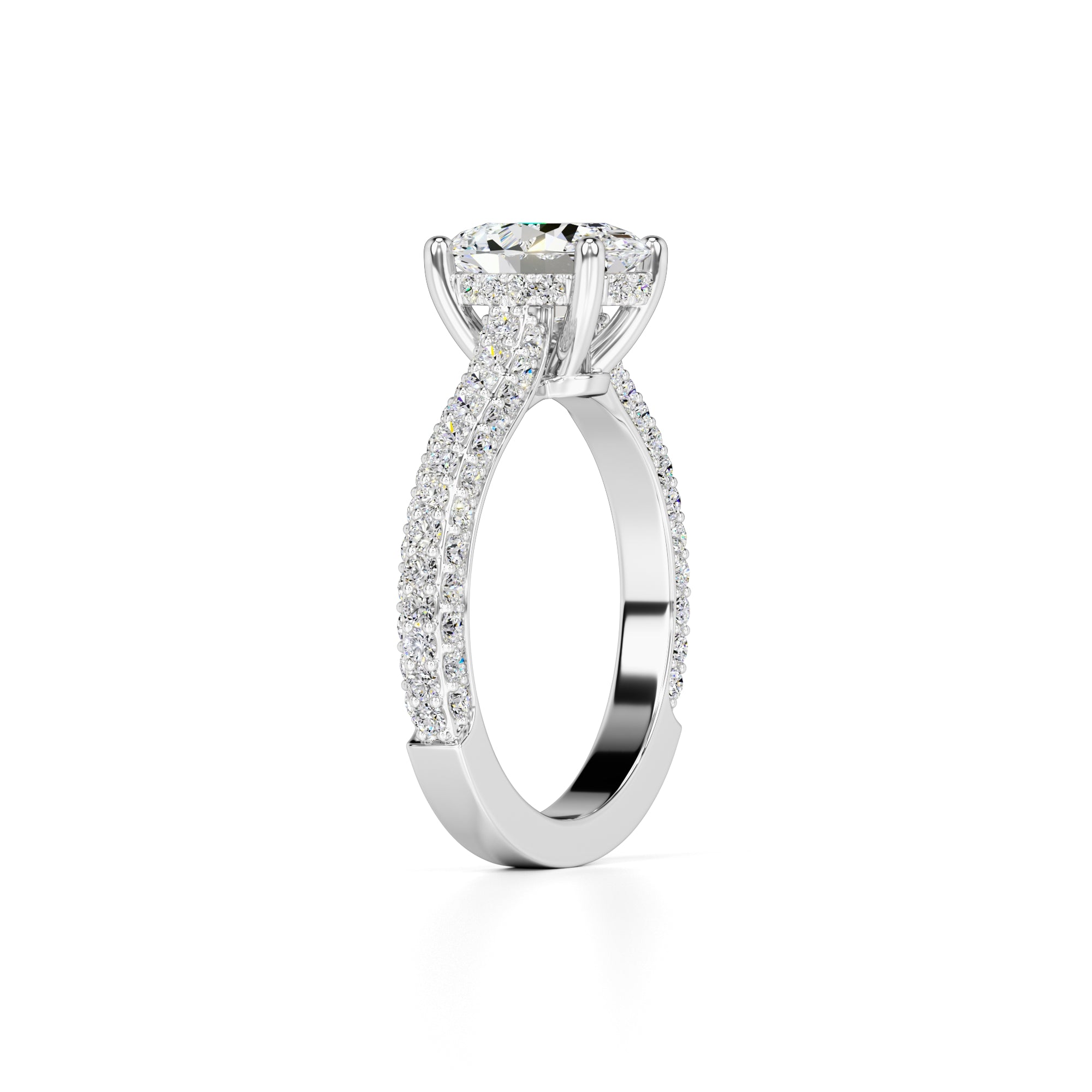 Hayden Lab Grown Diamond Ring | White Gold | 3