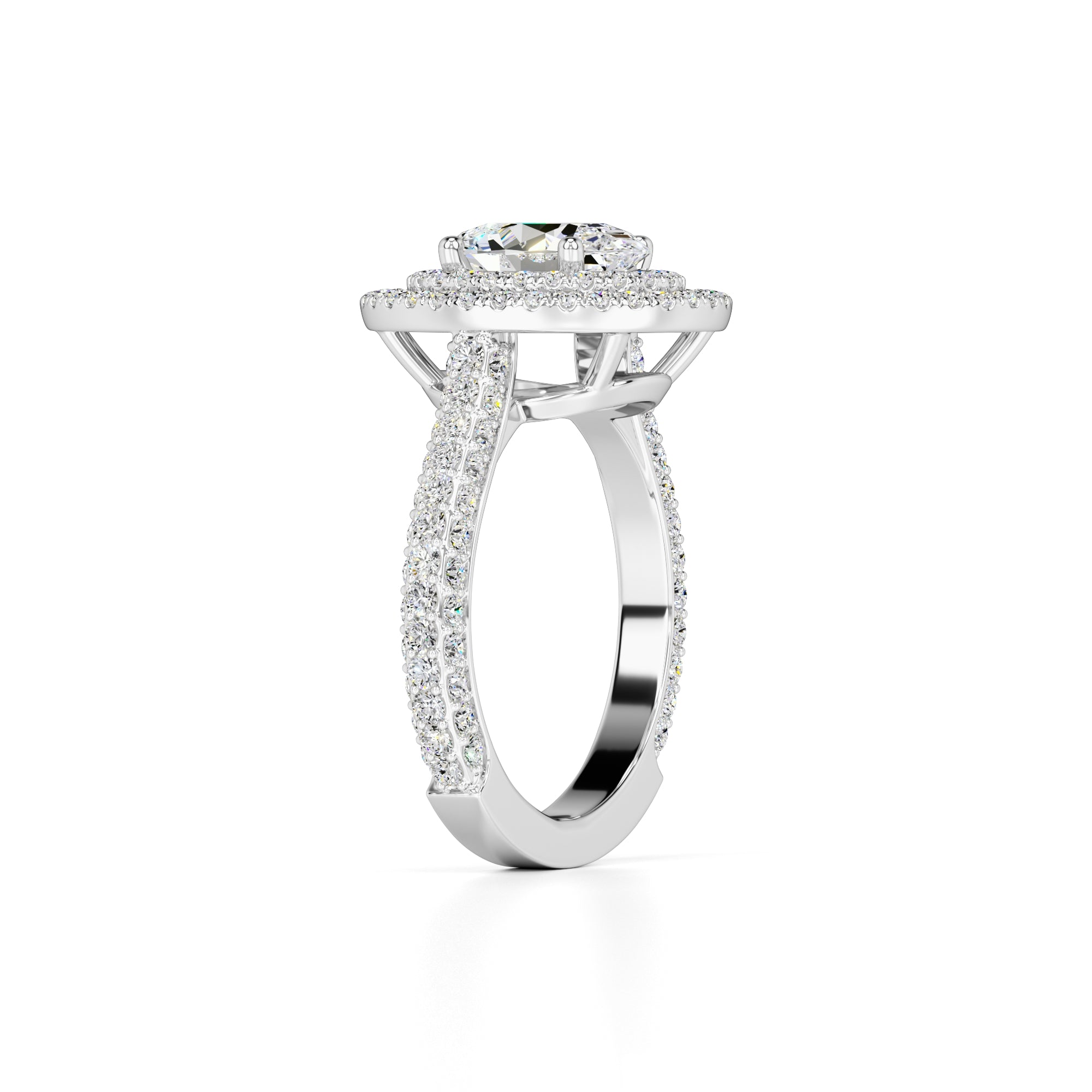 Jordan Lab Grown Diamond Ring | White Gold | 3