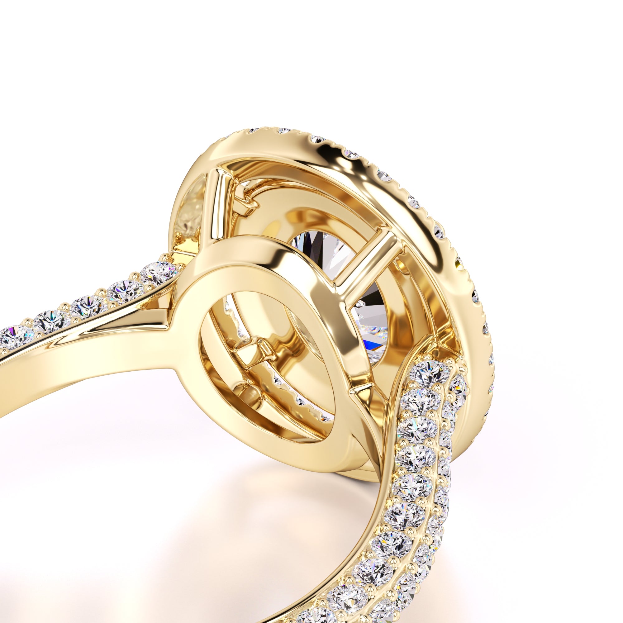 Jordan Lab Grown Diamond Ring | Yellow Gold | 2