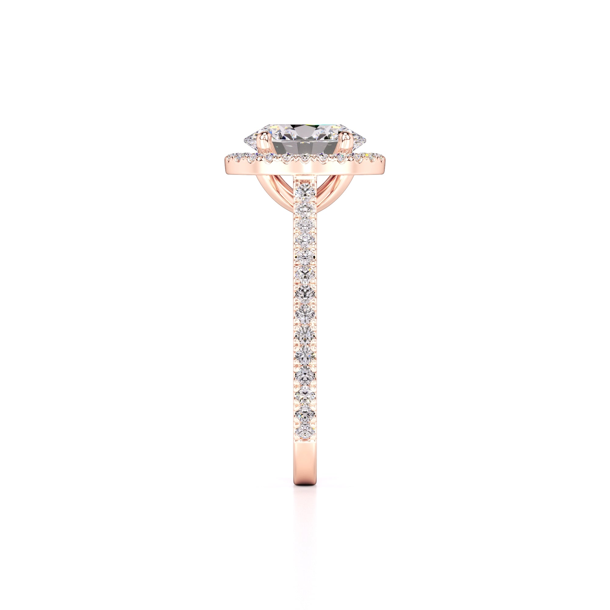 Marisol Lab Grown Diamond Ring | Rose Gold | 4