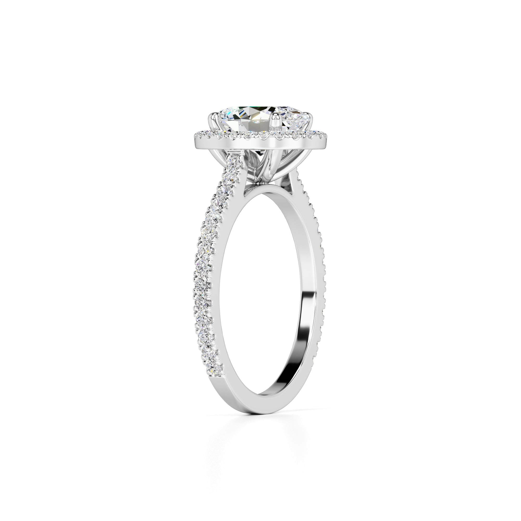 Marisol Lab Grown Diamond Ring | White Gold | 3