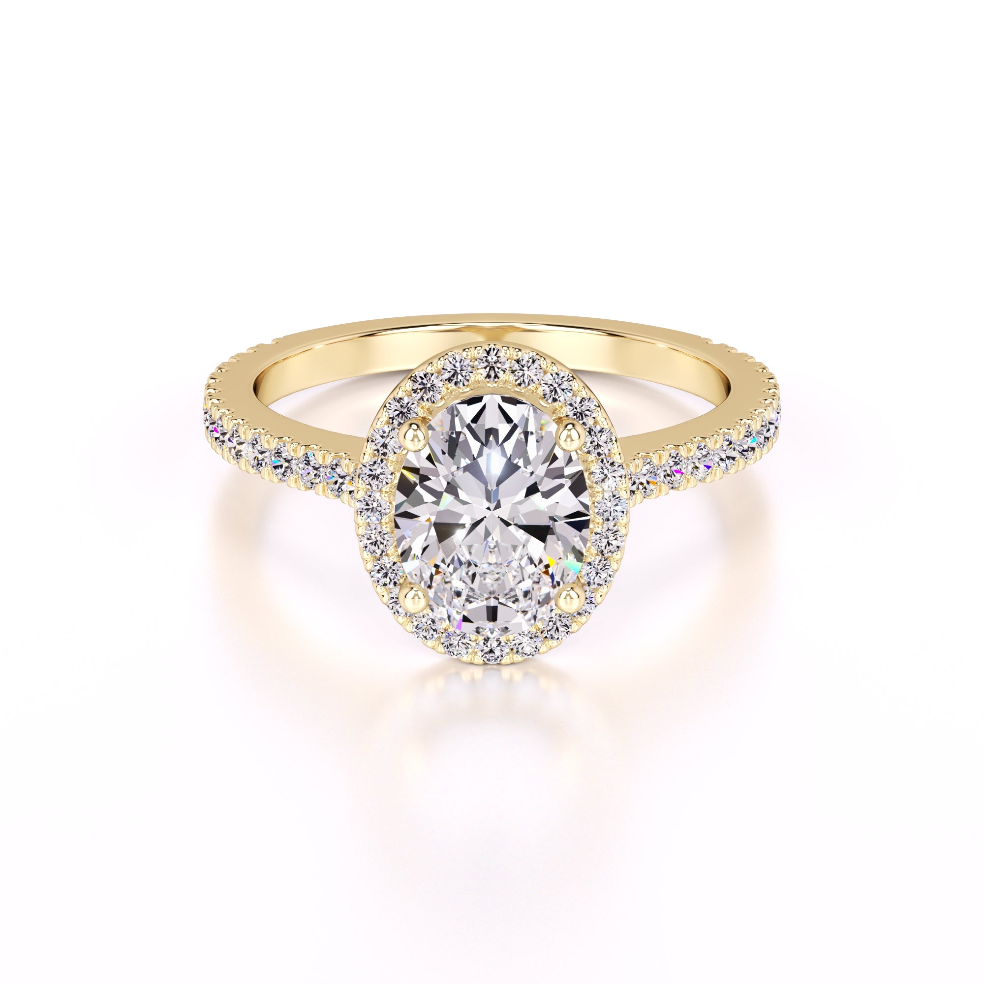 Marisol Lab Grown Diamond Ring | Yellow Gold | 1