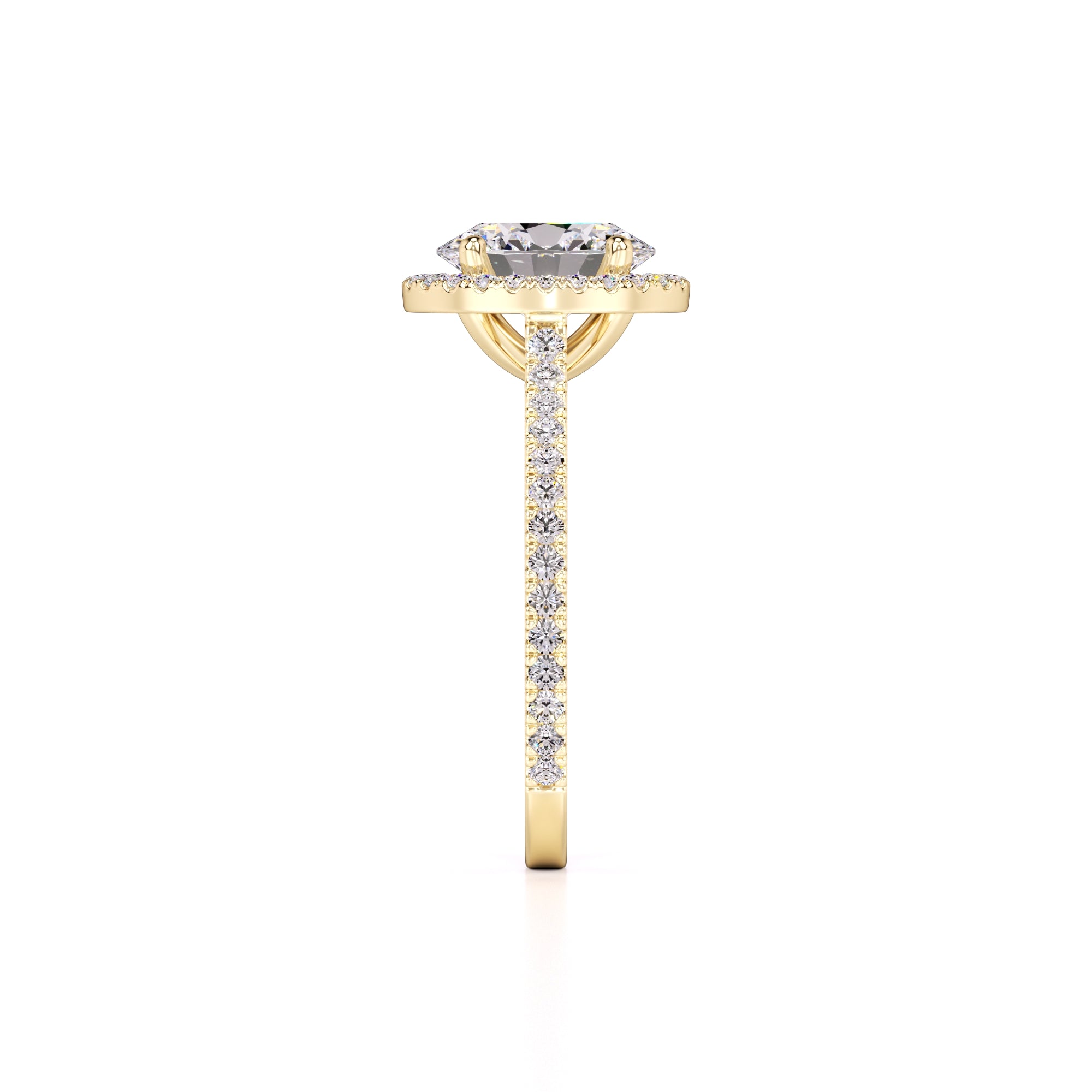 Marisol Lab Grown Diamond Ring | Yellow Gold | 4