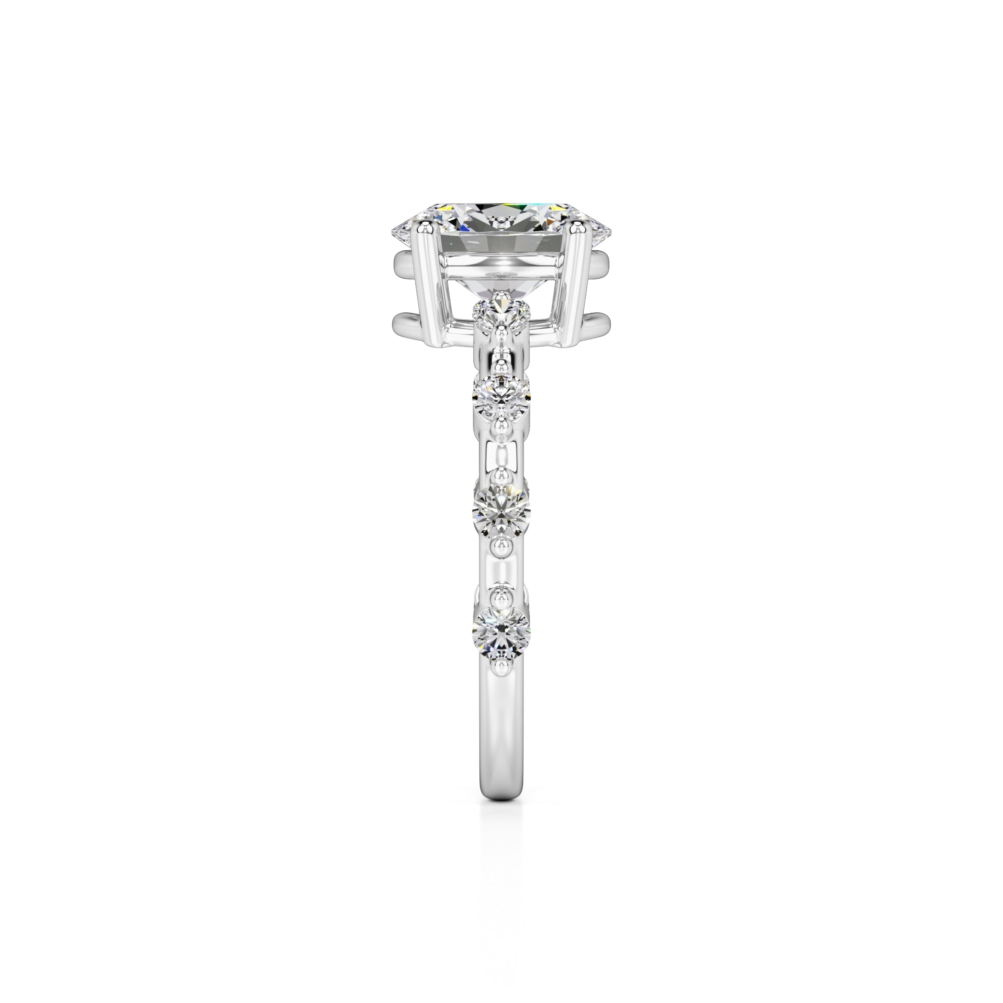 Maggie Lab Grown Diamond Ring | White Gold | 4