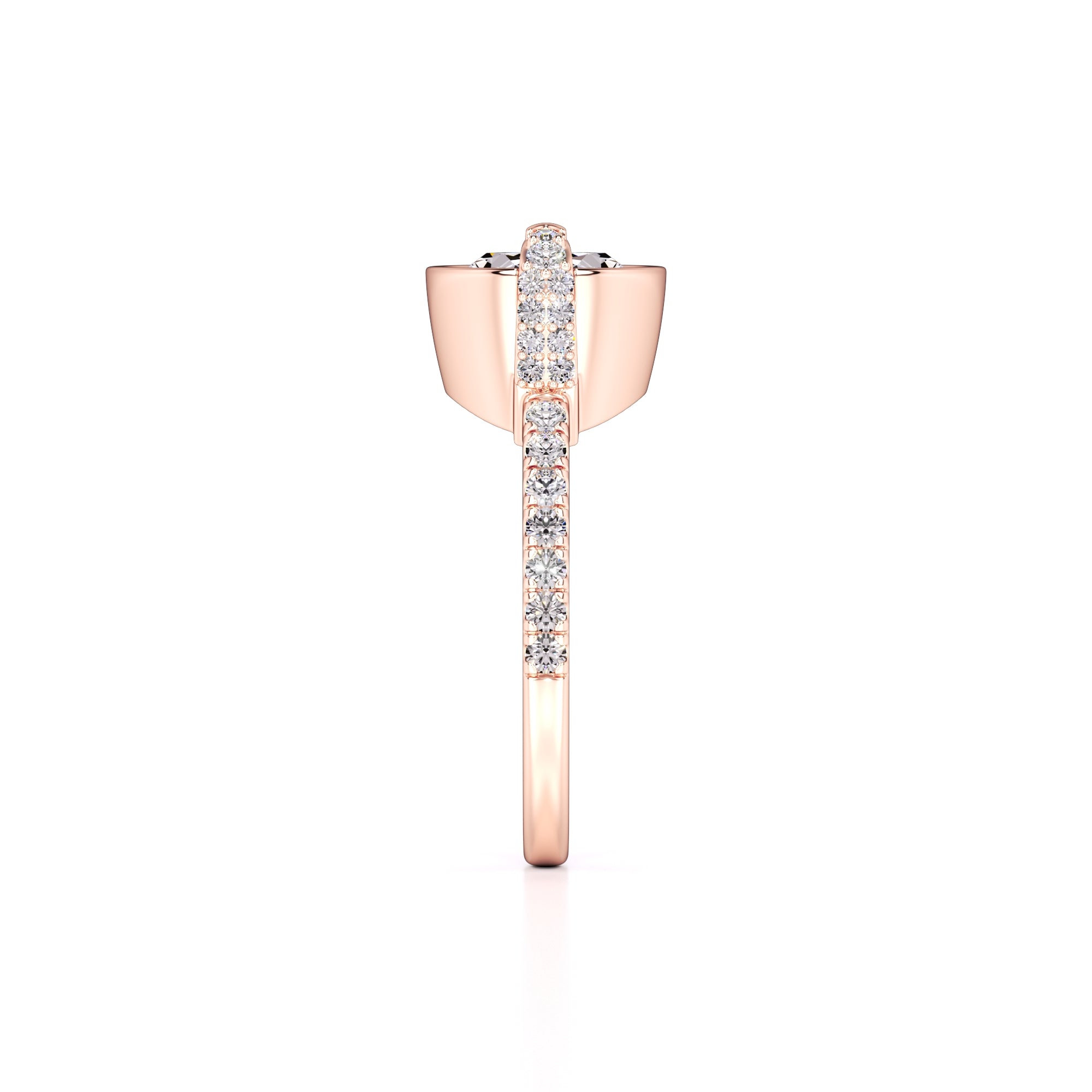 Victoria Lab Grown Diamond Ring | Rose Gold | 4
