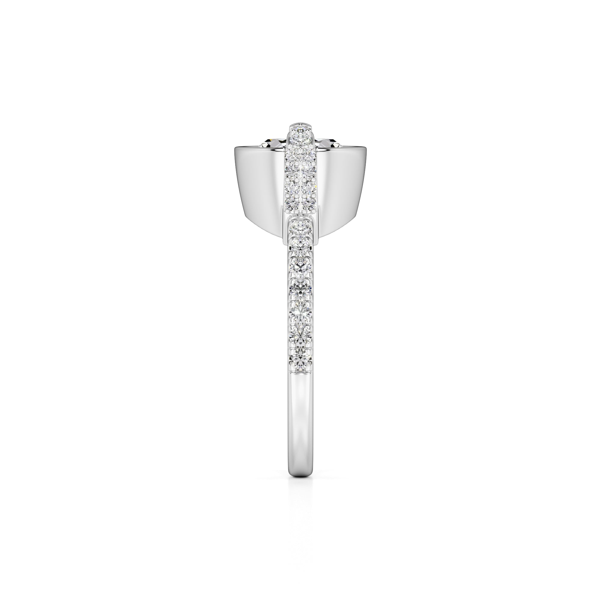 Victoria Lab Grown Diamond Ring | White Gold | 4