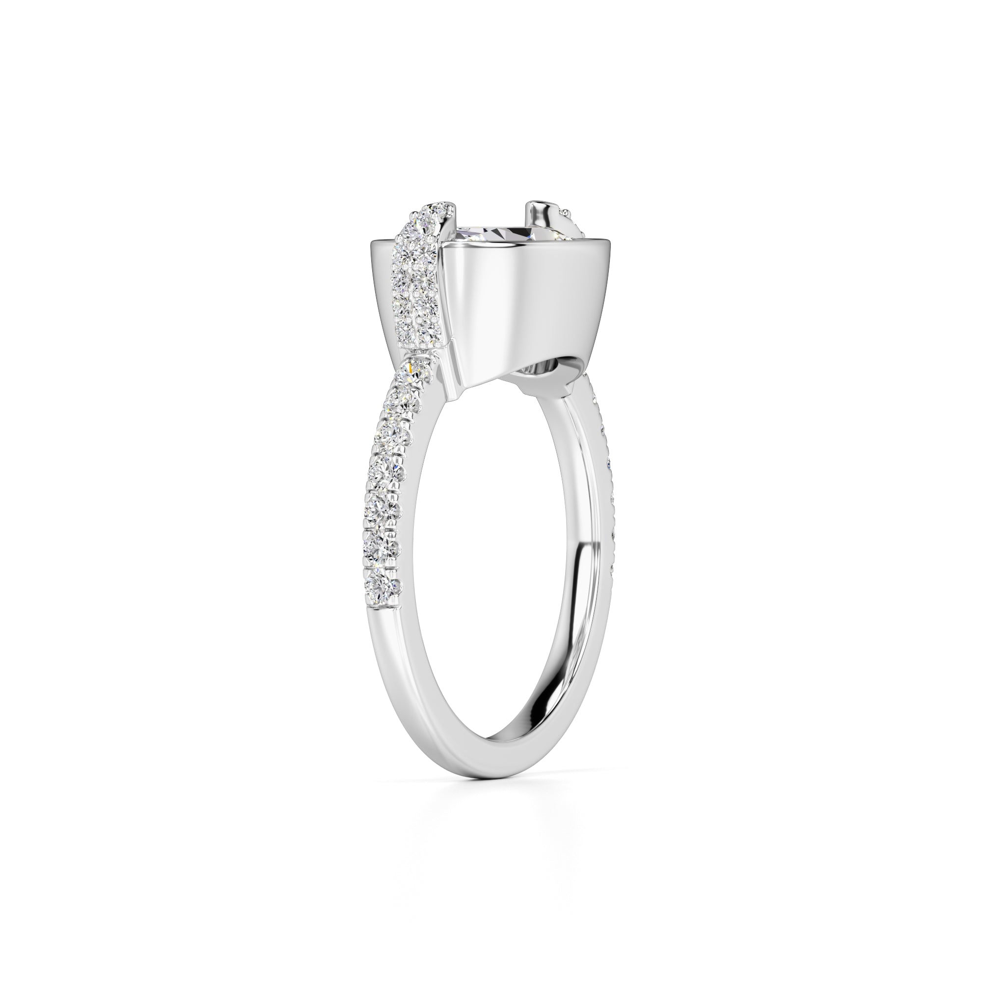 Victoria Lab Grown Diamond Ring | White Gold | 3