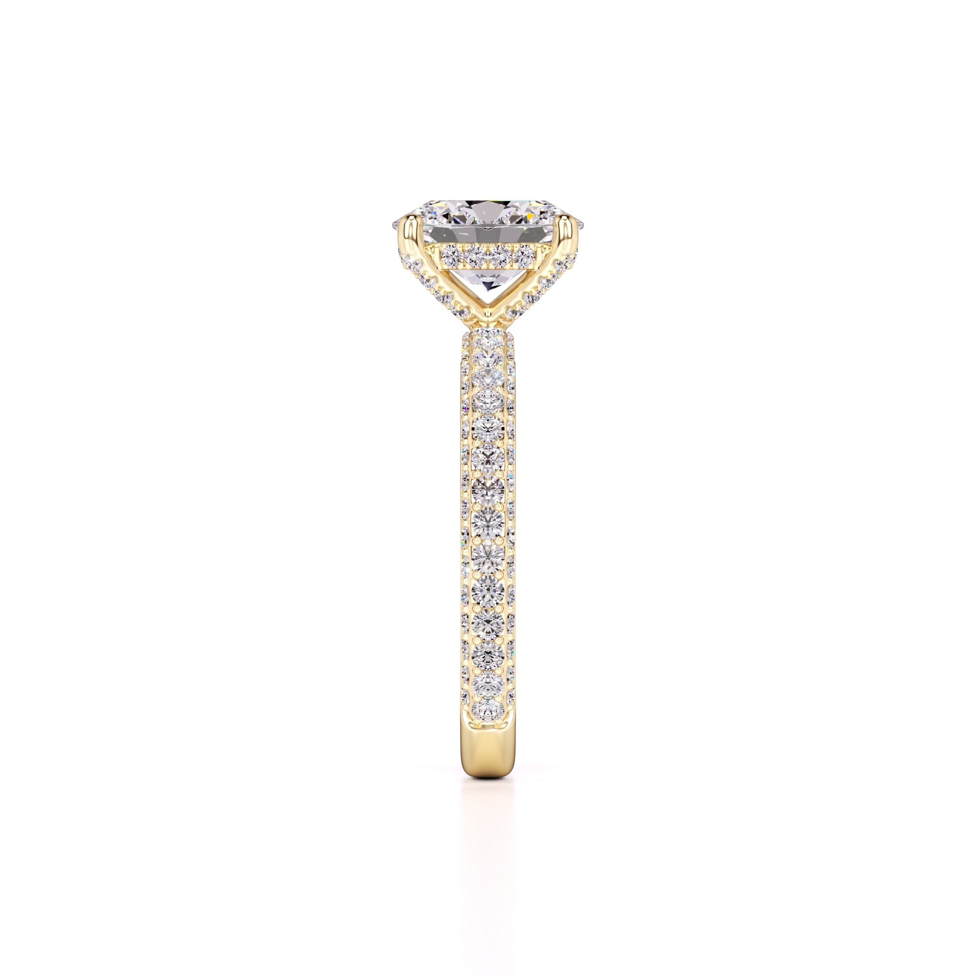 Fiona Lab Grown Diamond Ring | Yellow Gold | 4