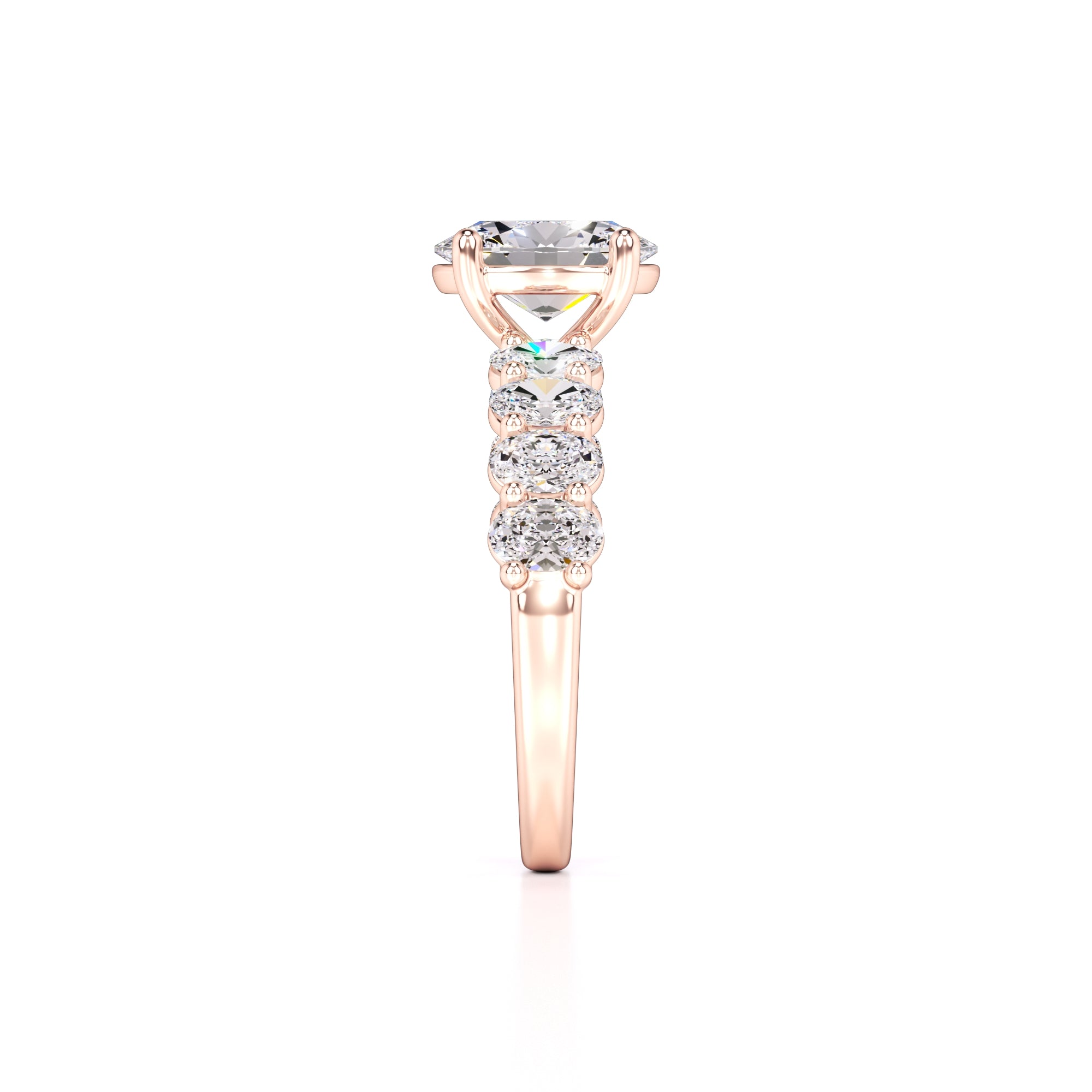 Sophie Lab Grown Diamond Ring | Rose Gold | 4