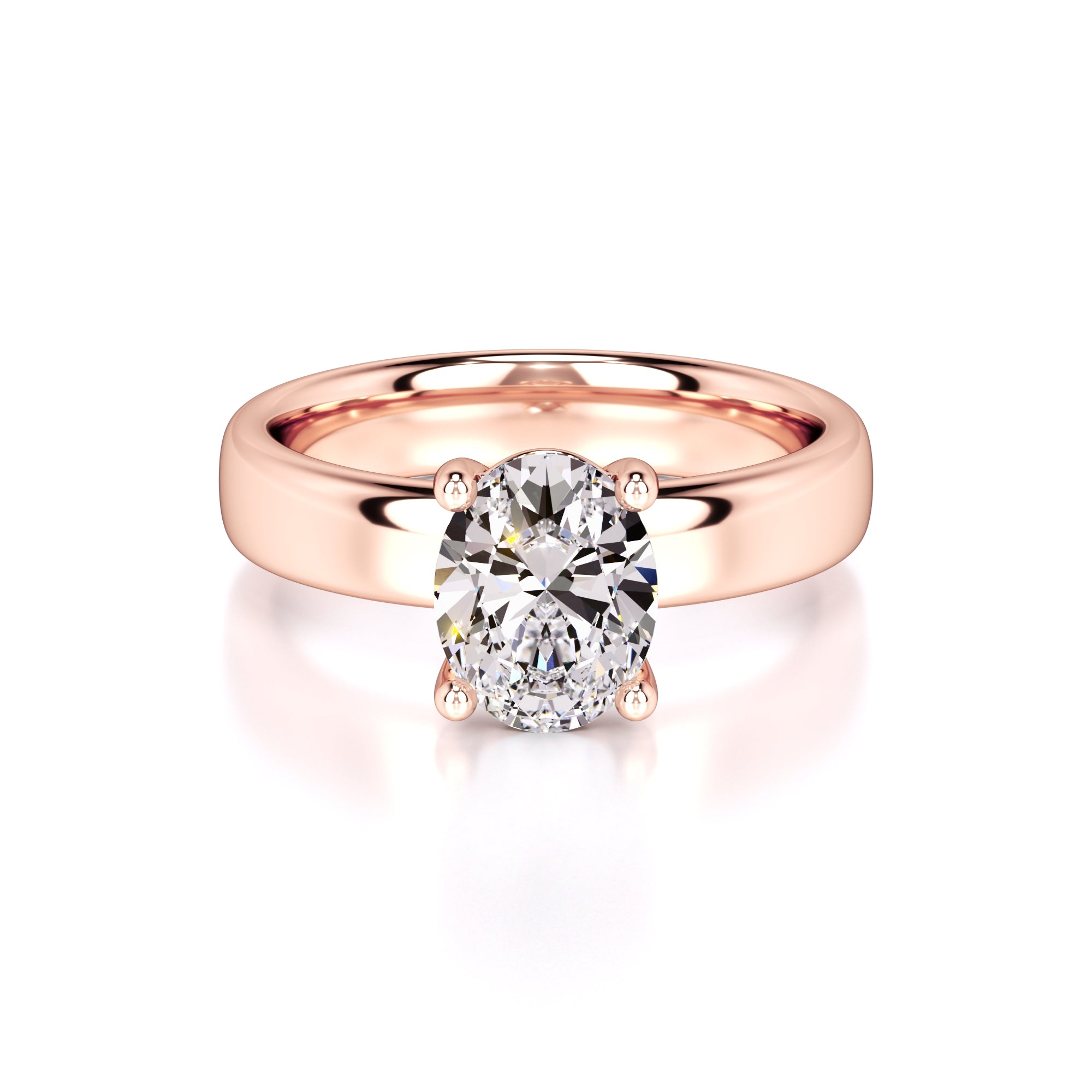 Stella Lab Grown Diamond Ring | Rose Gold | 1
