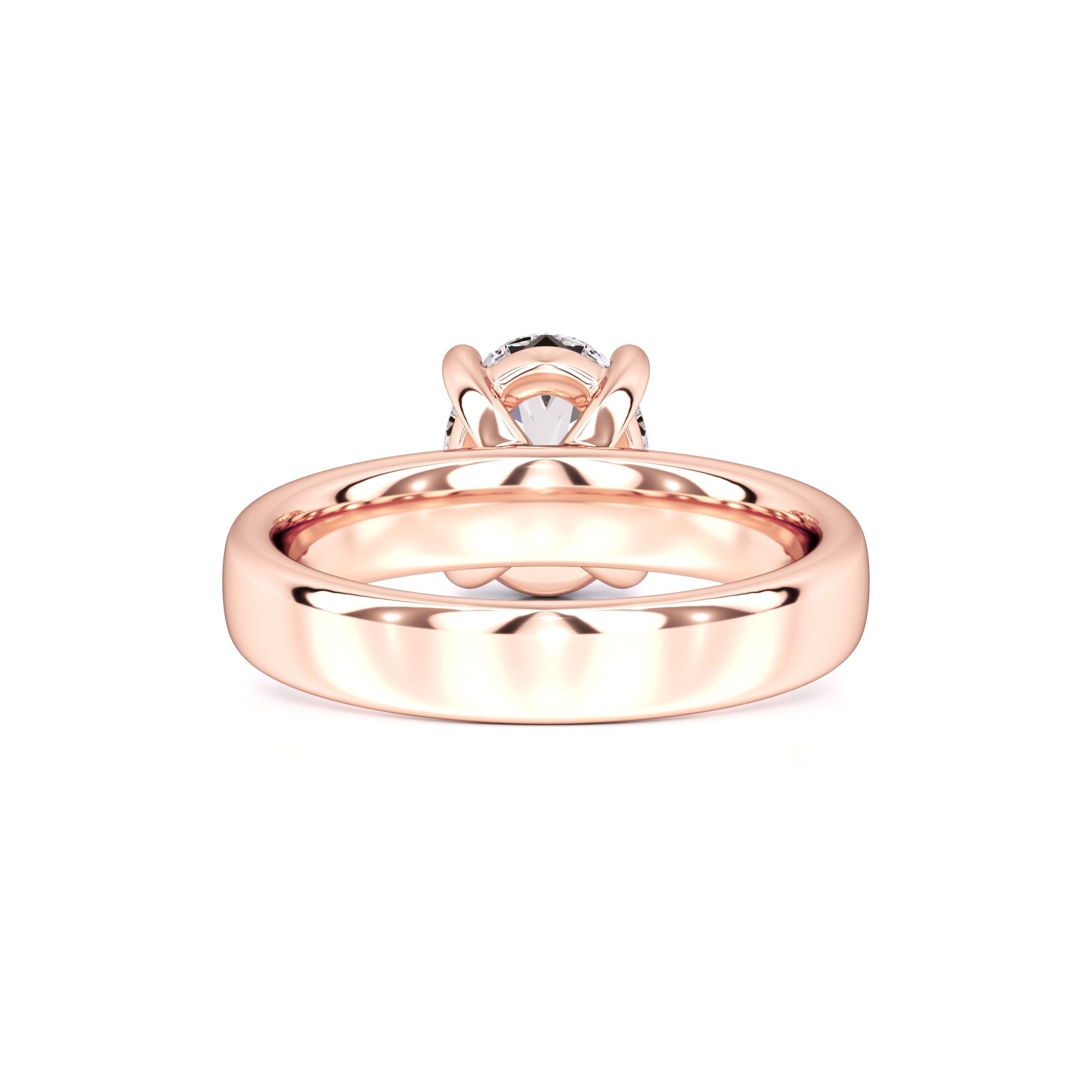 Stella Moissanite Ring | Rose Gold | 3