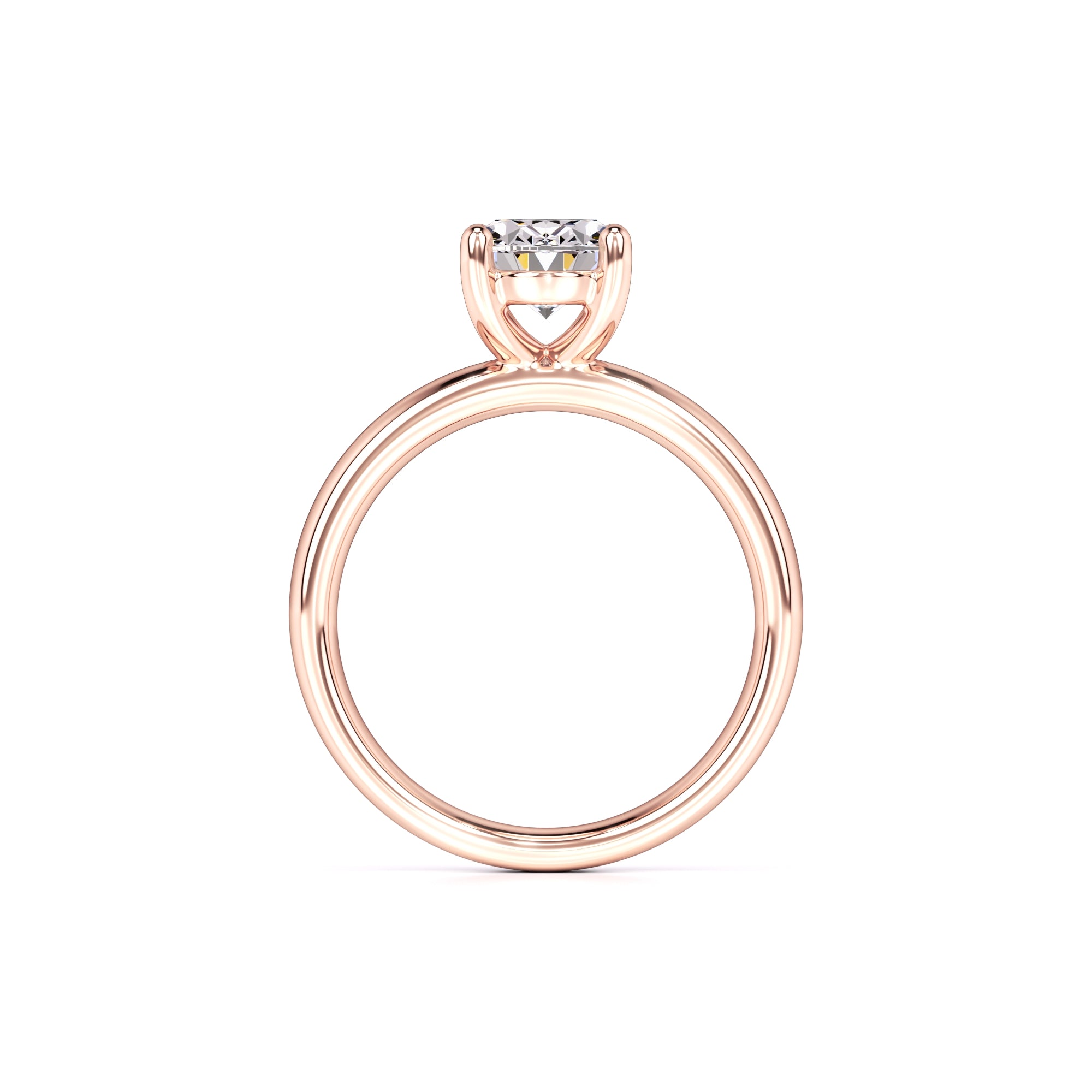 Stella Moissanite Ring | Rose Gold | 4