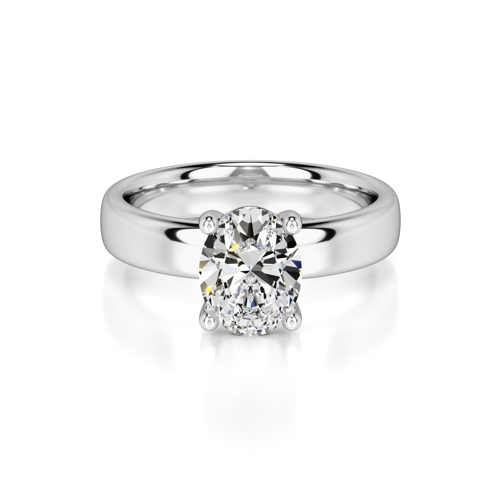 Stella Lab Grown Diamond Ring | White Gold | 1