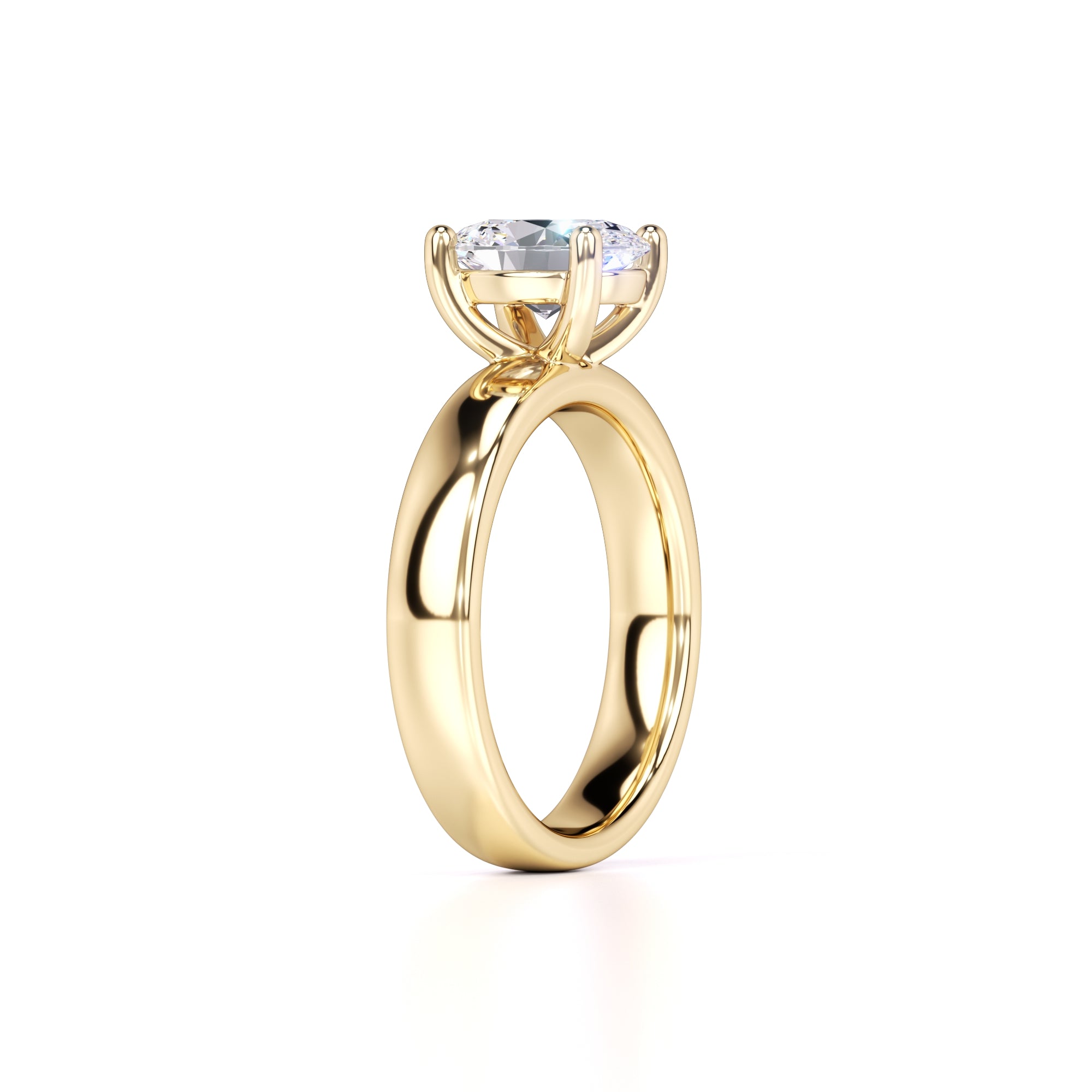 Stella Lab Grown Diamond Ring | Yellow Gold | 3