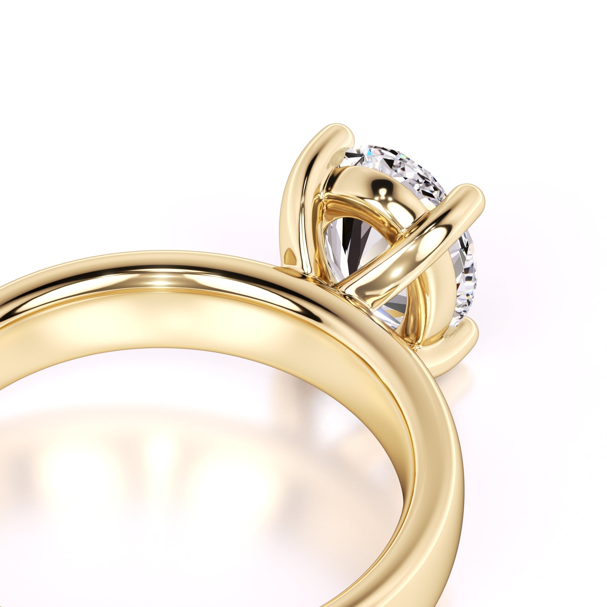 Stella Lab Grown Diamond Ring | Yellow Gold | 2