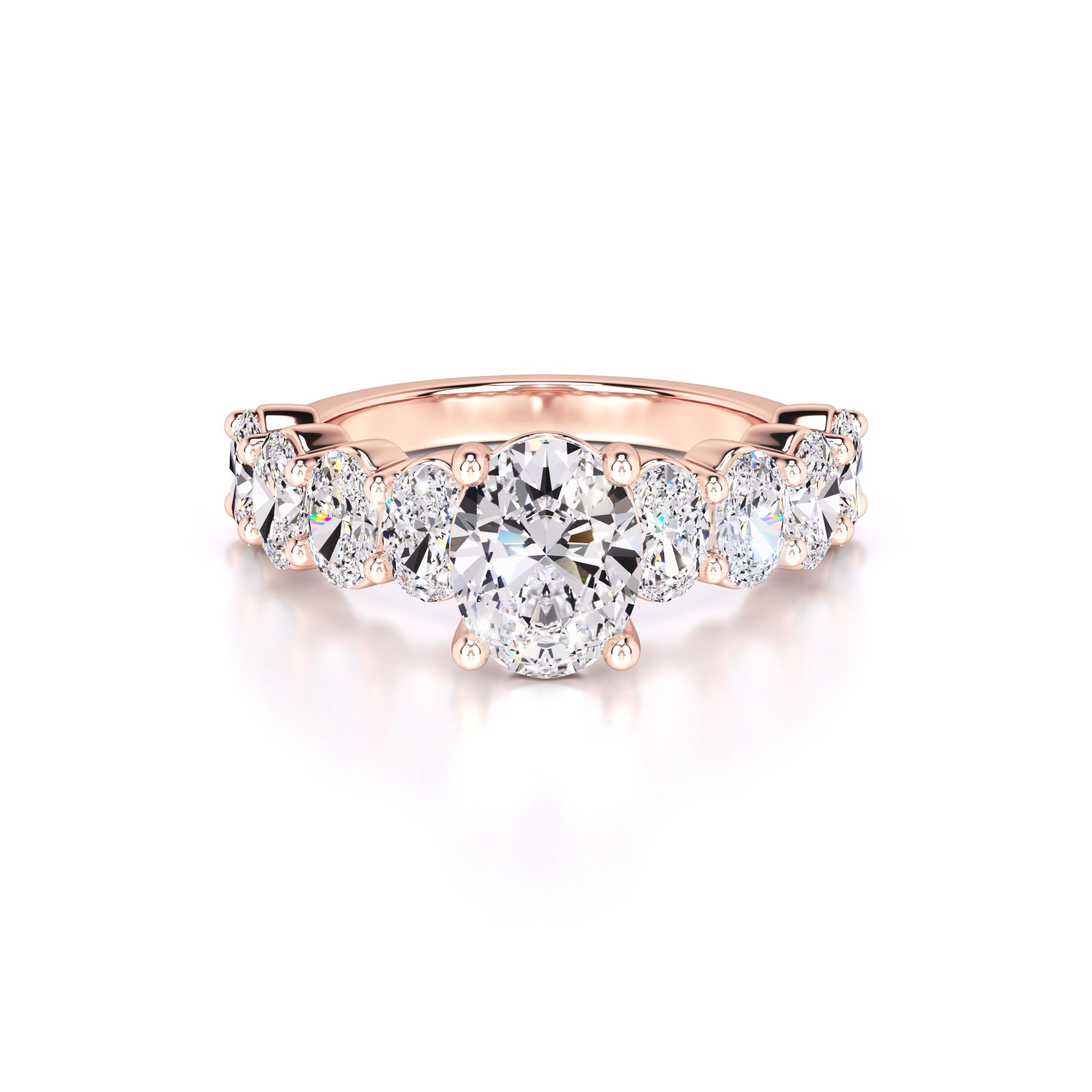 Kaitlyn Lab Grown Diamond Ring | Rose Gold | 1