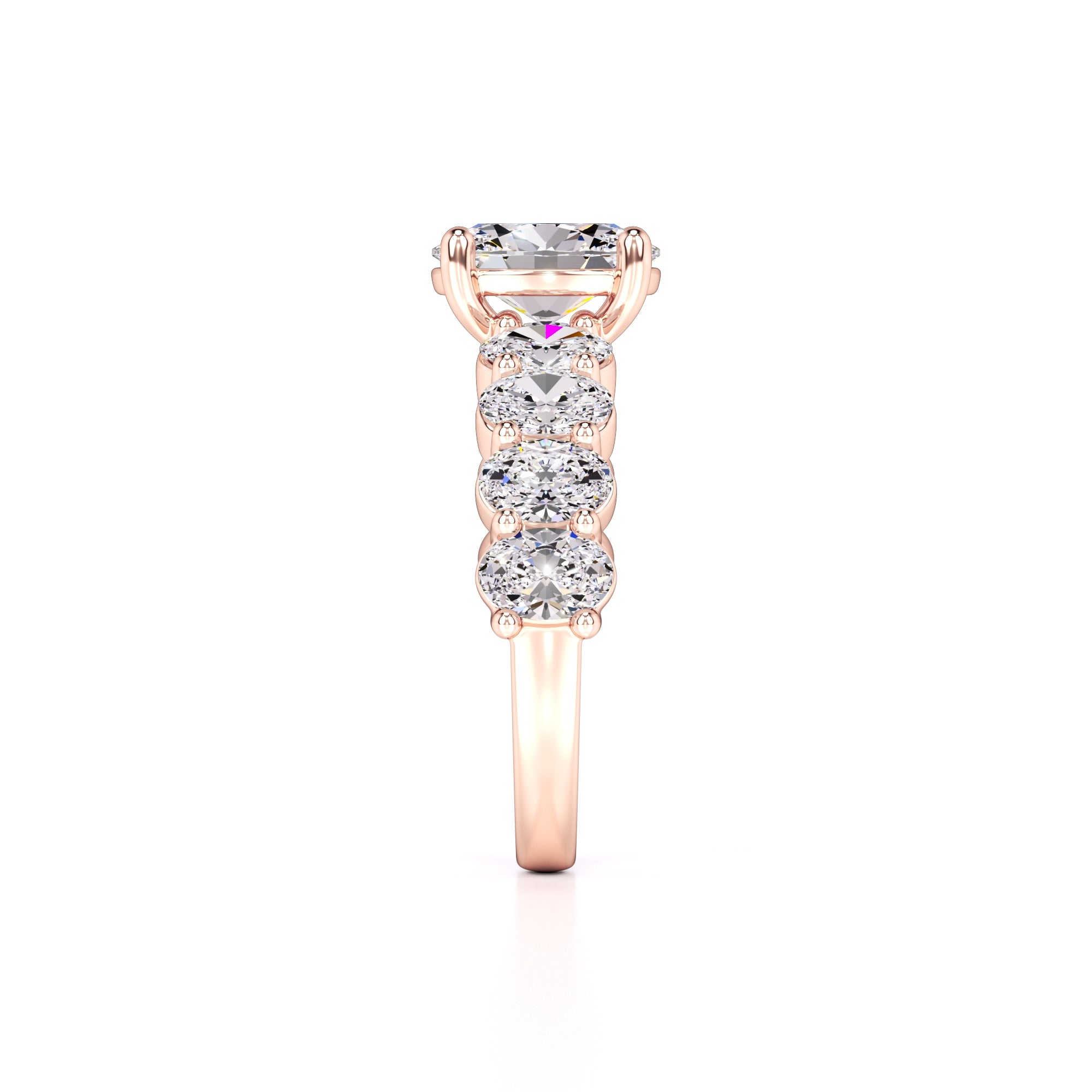 Kaitlyn Lab Grown Diamond Ring | Rose Gold | 4