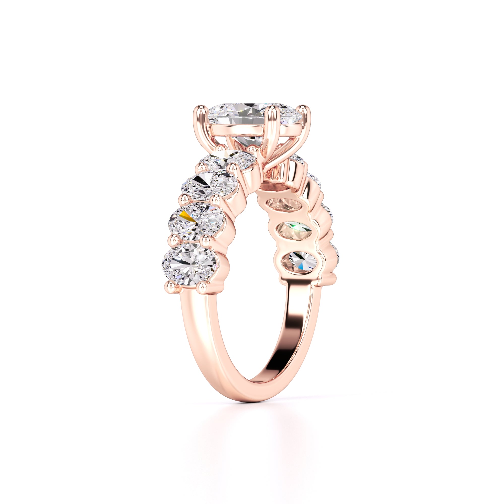 Kaitlyn Lab Grown Diamond Ring | Rose Gold | 3