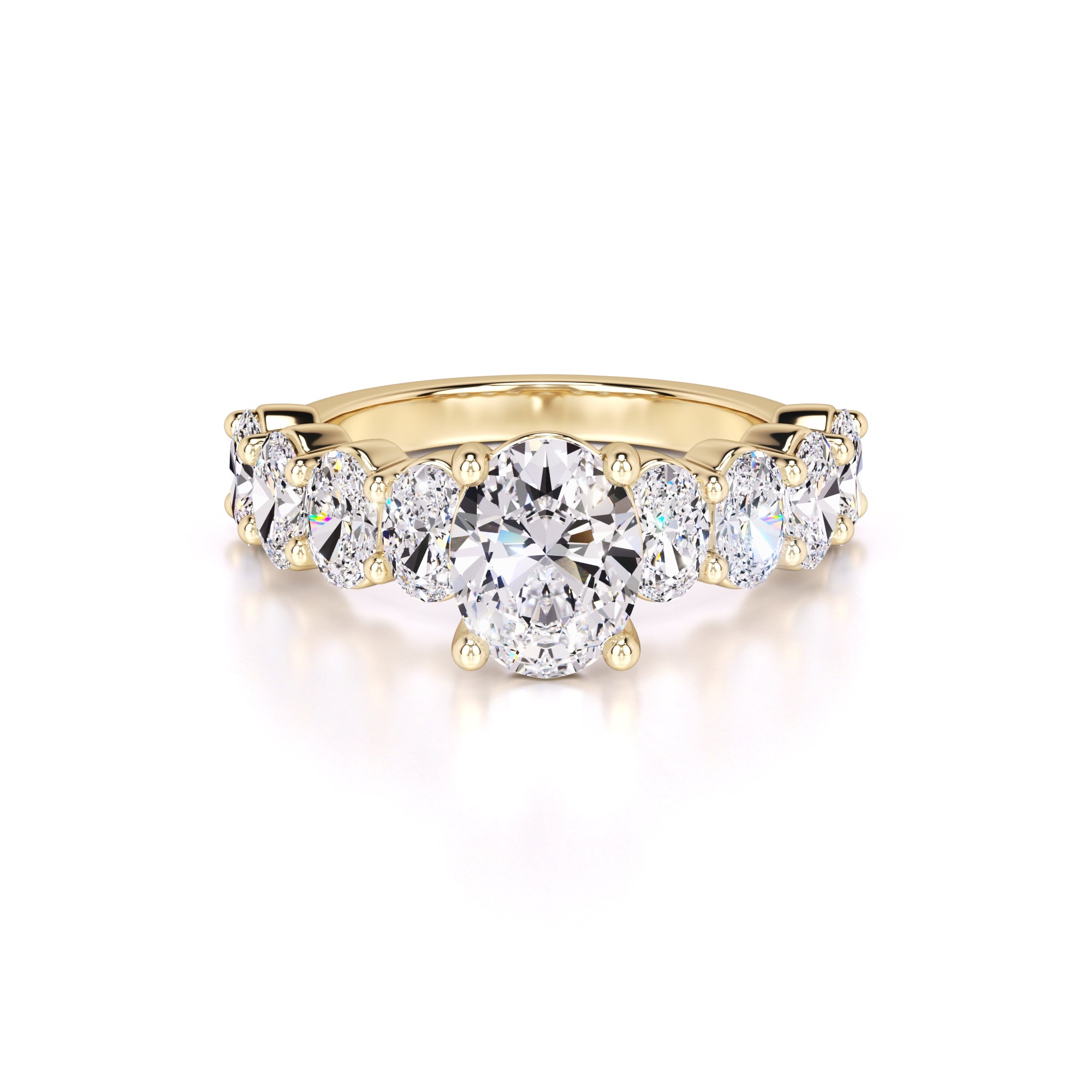 Kaitlyn Lab Grown Diamond Ring | Yellow Gold | 1