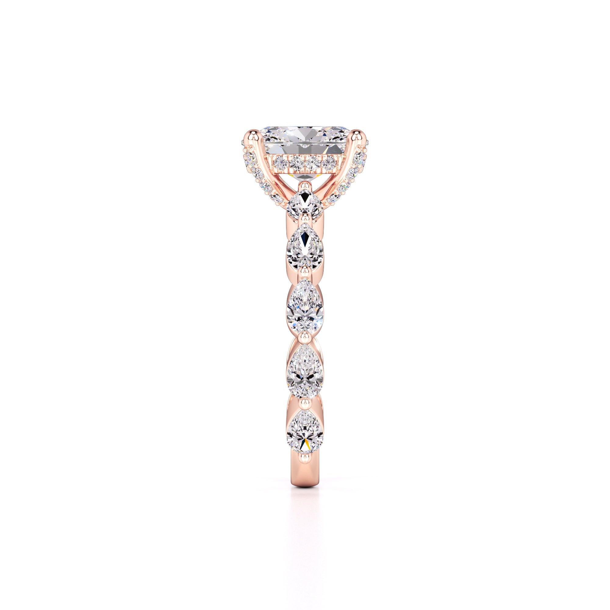 Landon Lab Grown Diamond Ring | Rose Gold | 4