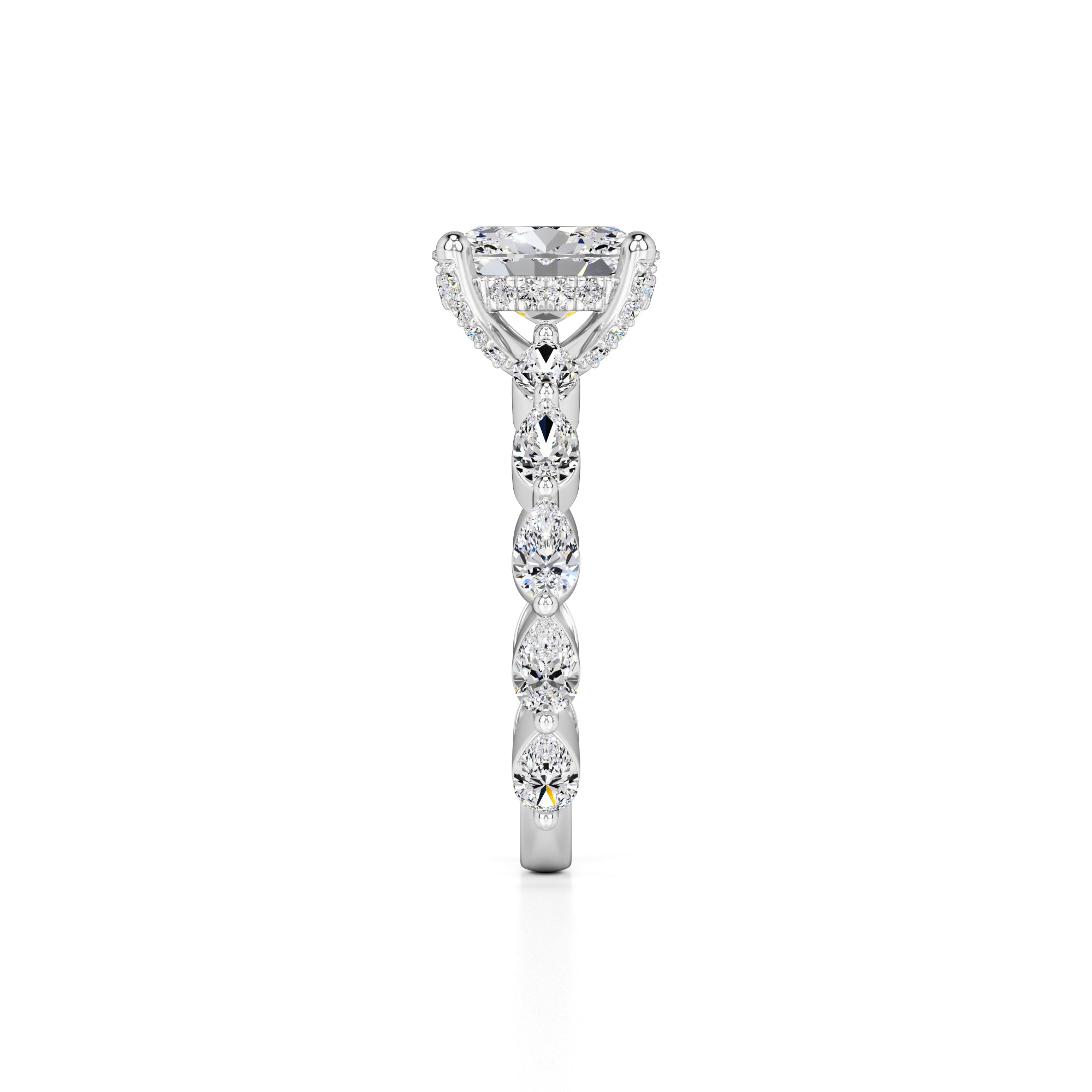 Landon Lab Grown Diamond Ring | White Gold | 4