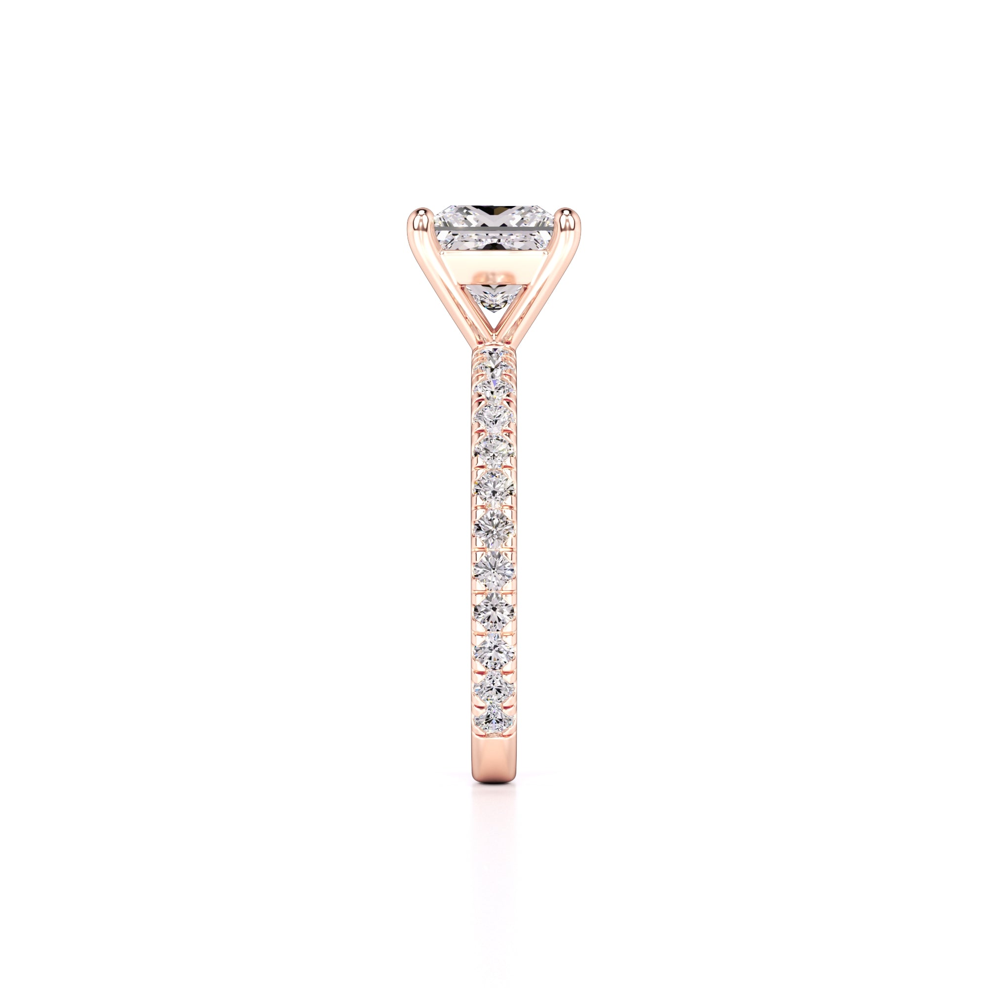 Vivian Lab Grown Diamond Ring | Rose Gold | 4