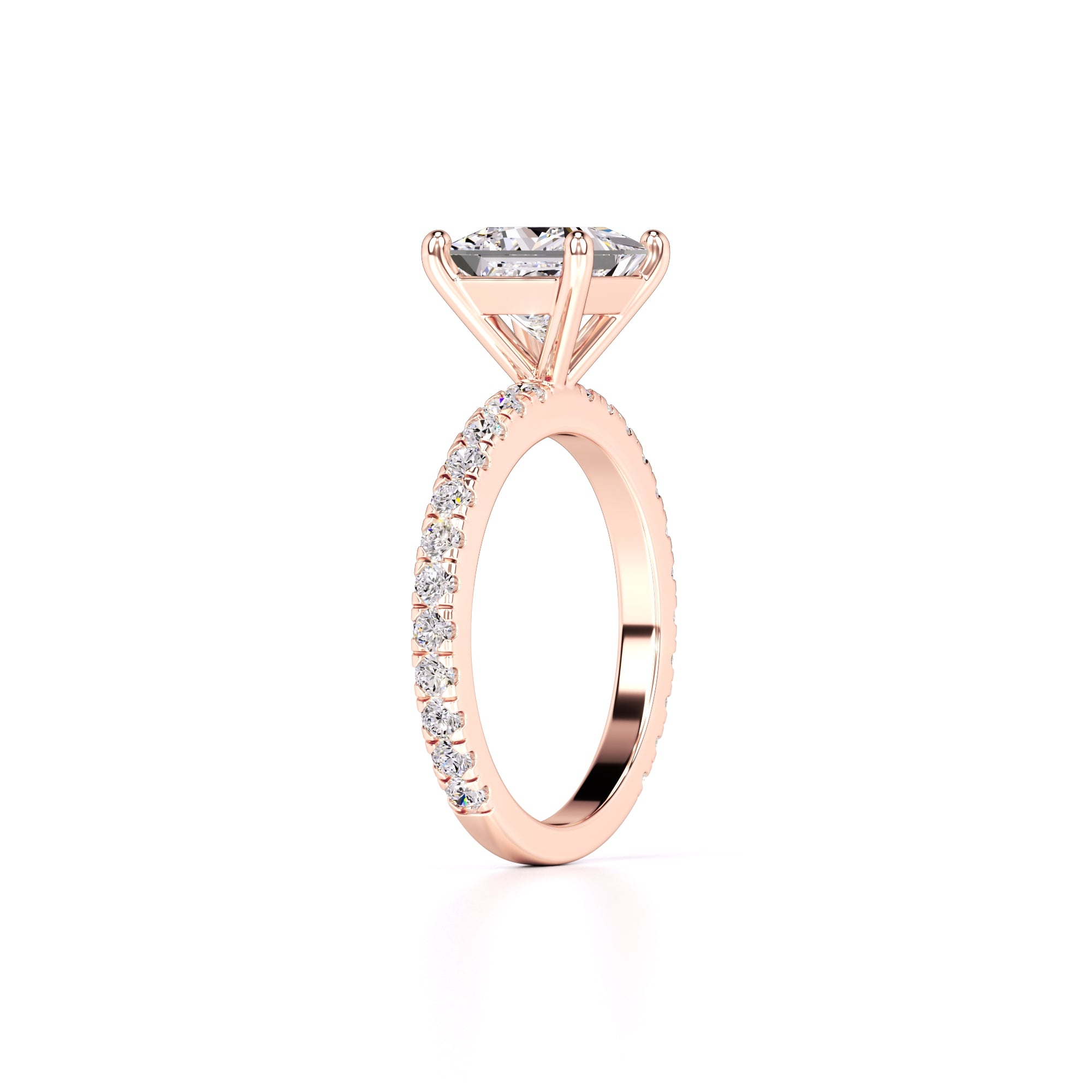 Vivian Lab Grown Diamond Ring | Rose Gold | 3