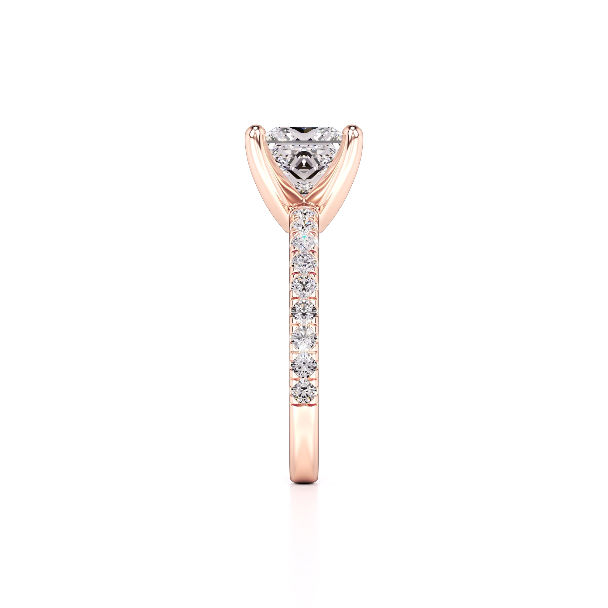 Kamila Lab Grown Diamond Ring | Rose Gold | 4