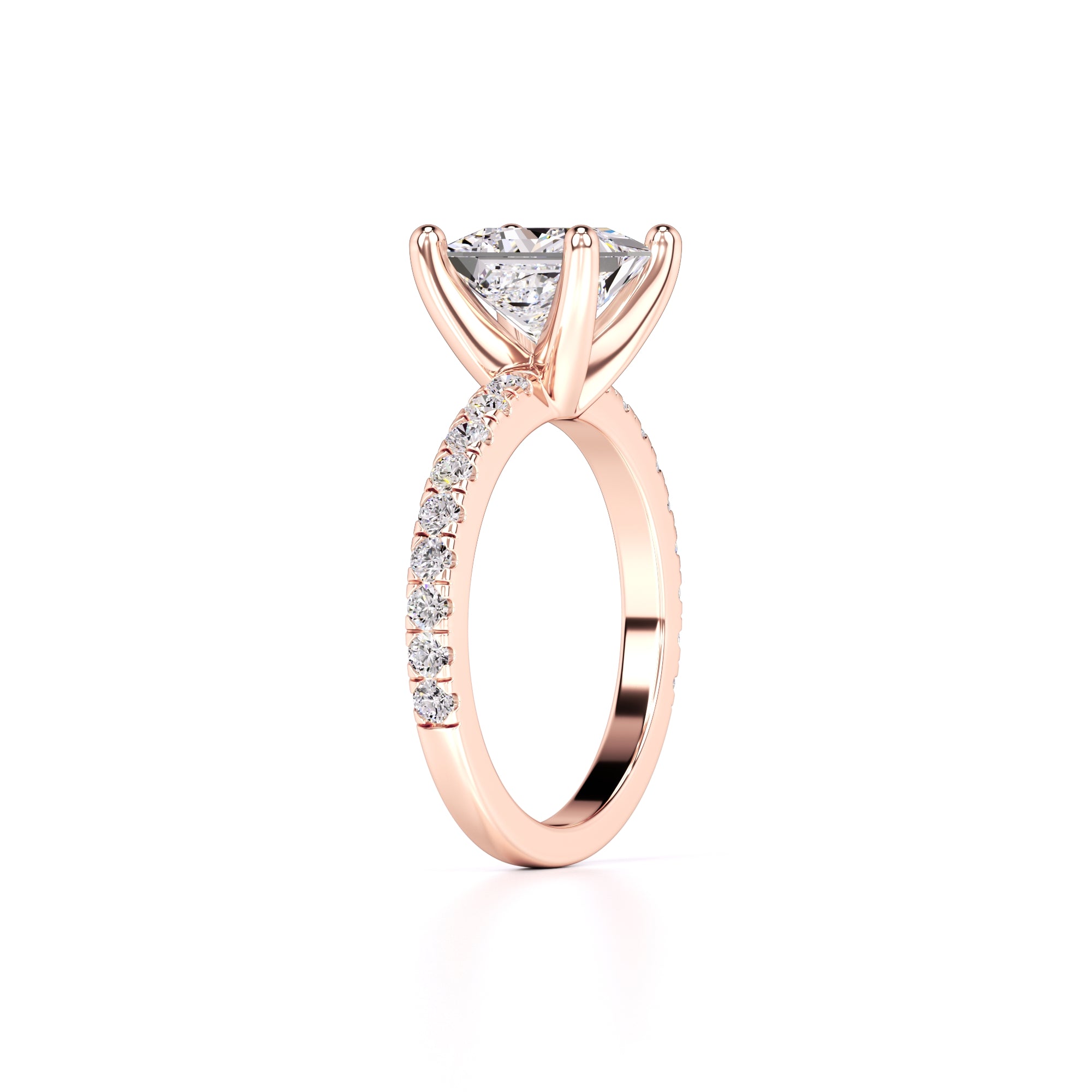 Kamila Lab Grown Diamond Ring | Rose Gold | 3