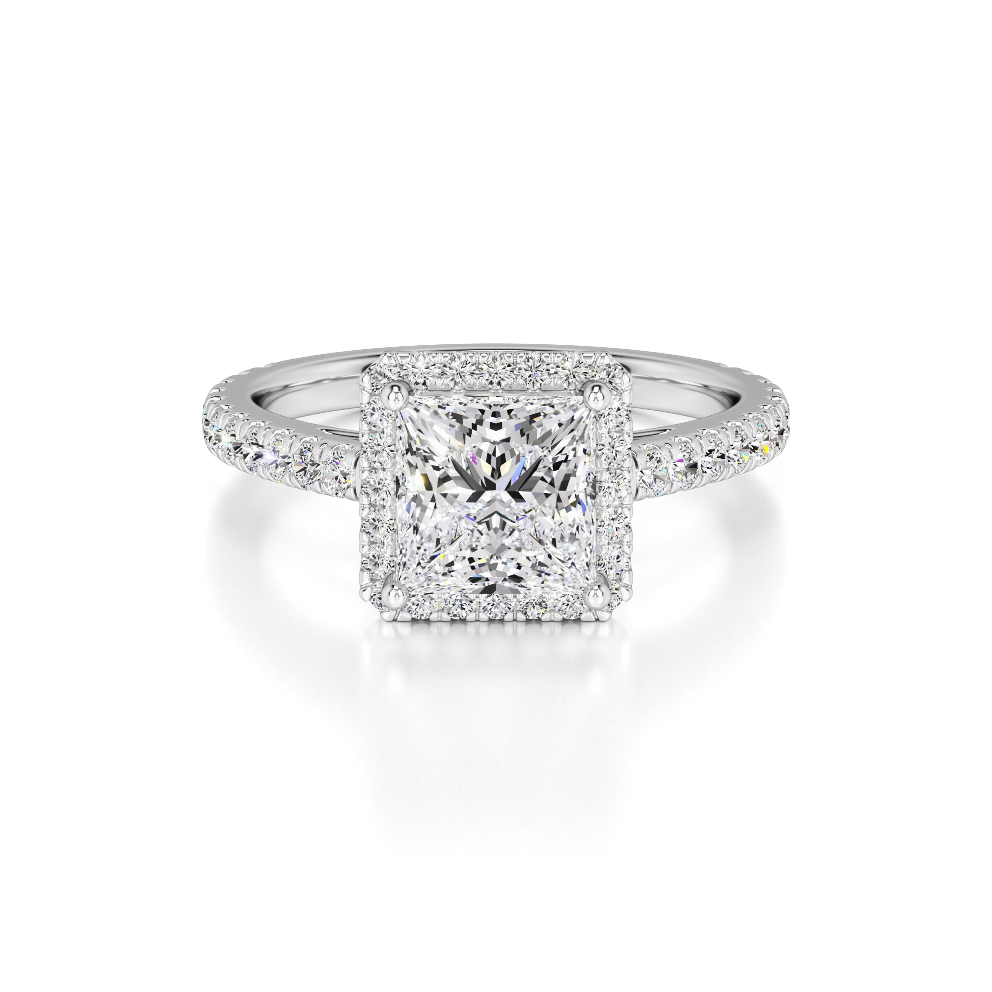 Emerson Lab Grown Diamond Ring | White Gold | 1