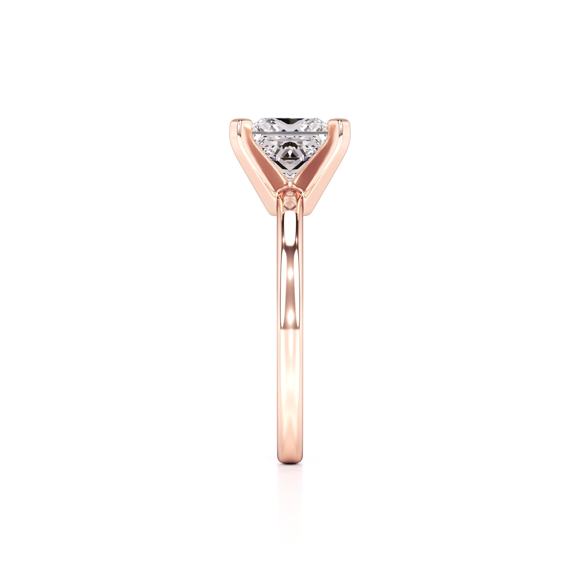 Michaela Lab Grown Diamond Ring | Rose Gold | 4