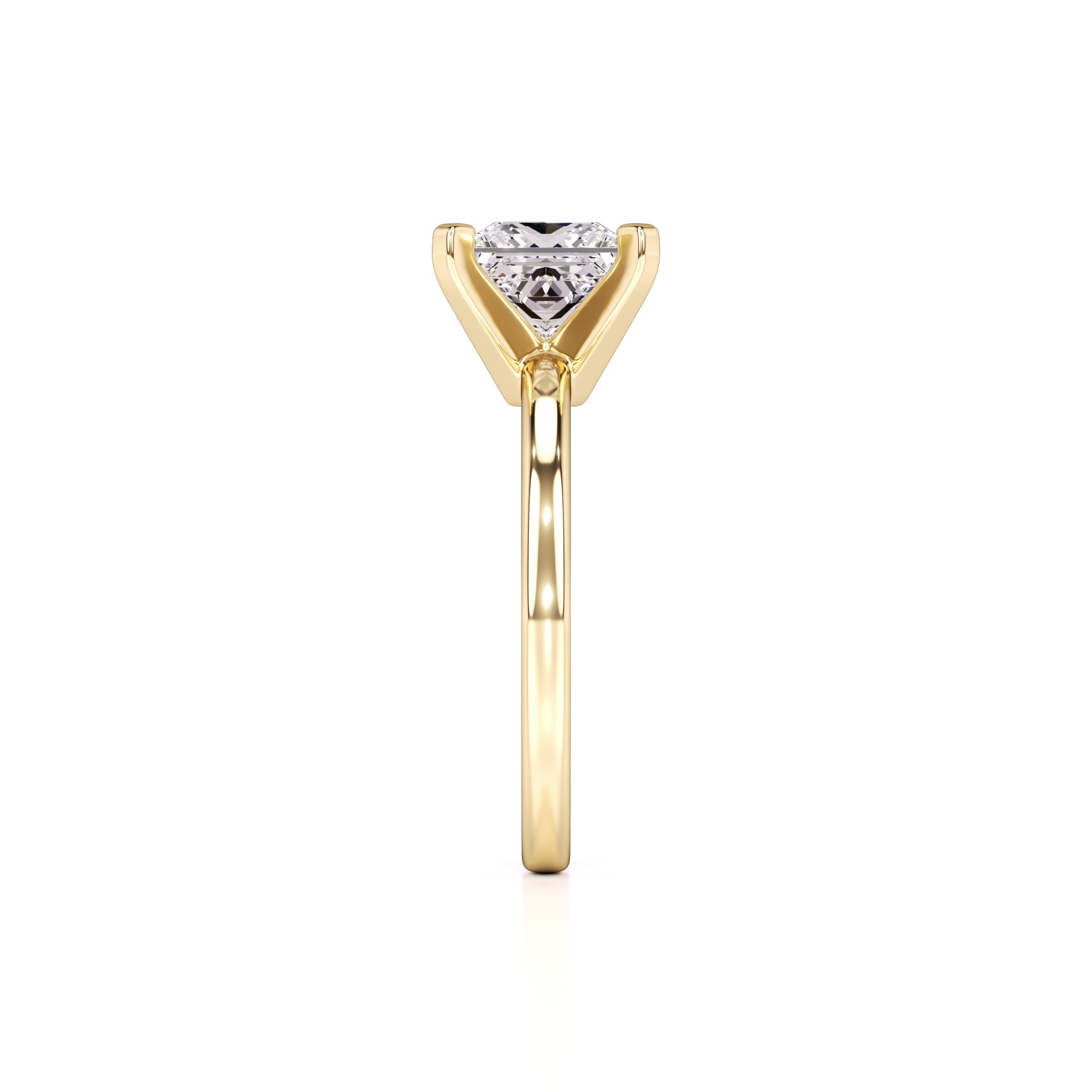 Michaela Lab Grown Diamond Ring | Yellow Gold | 4