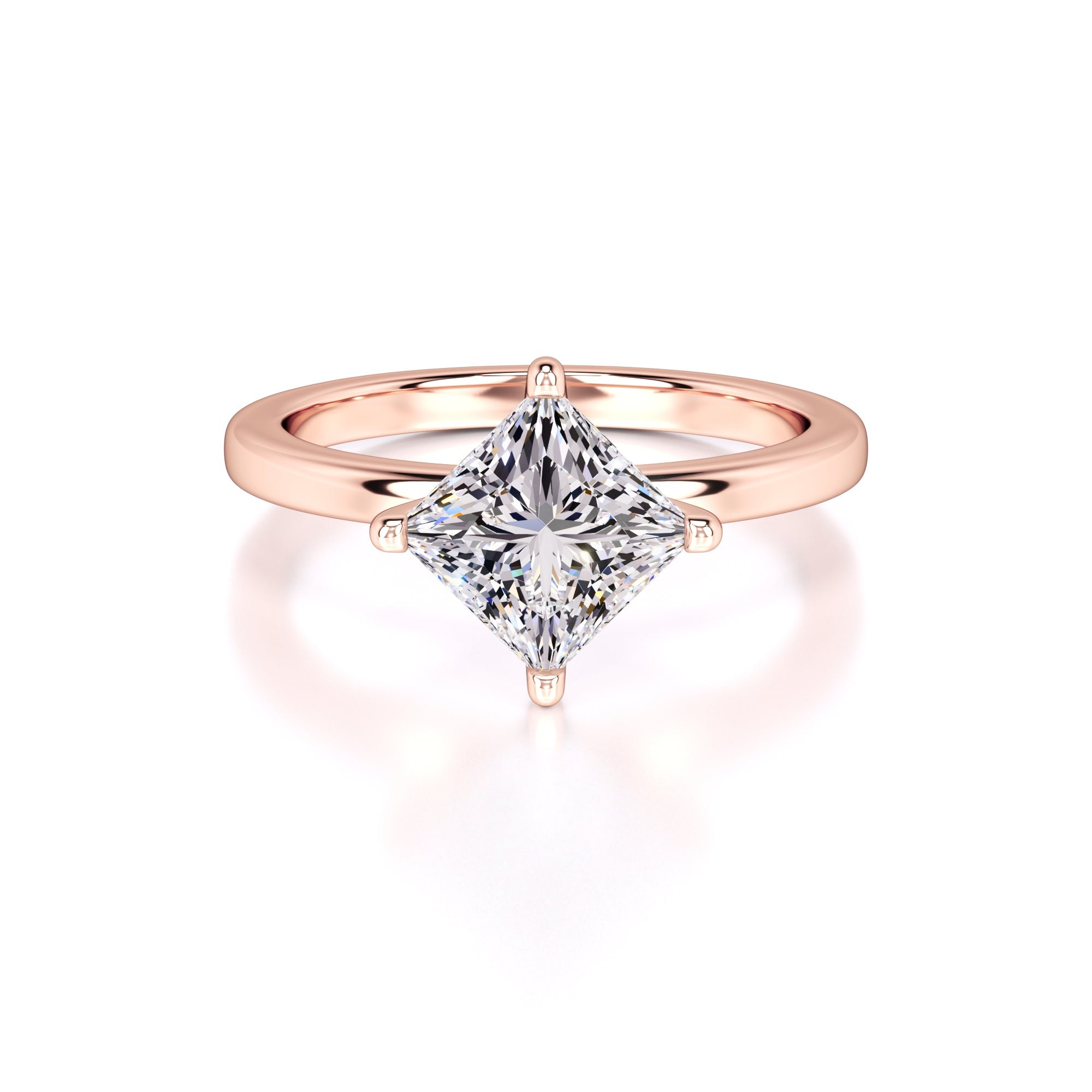 Eloise Lab Grown Diamond Ring | Rose Gold | 1