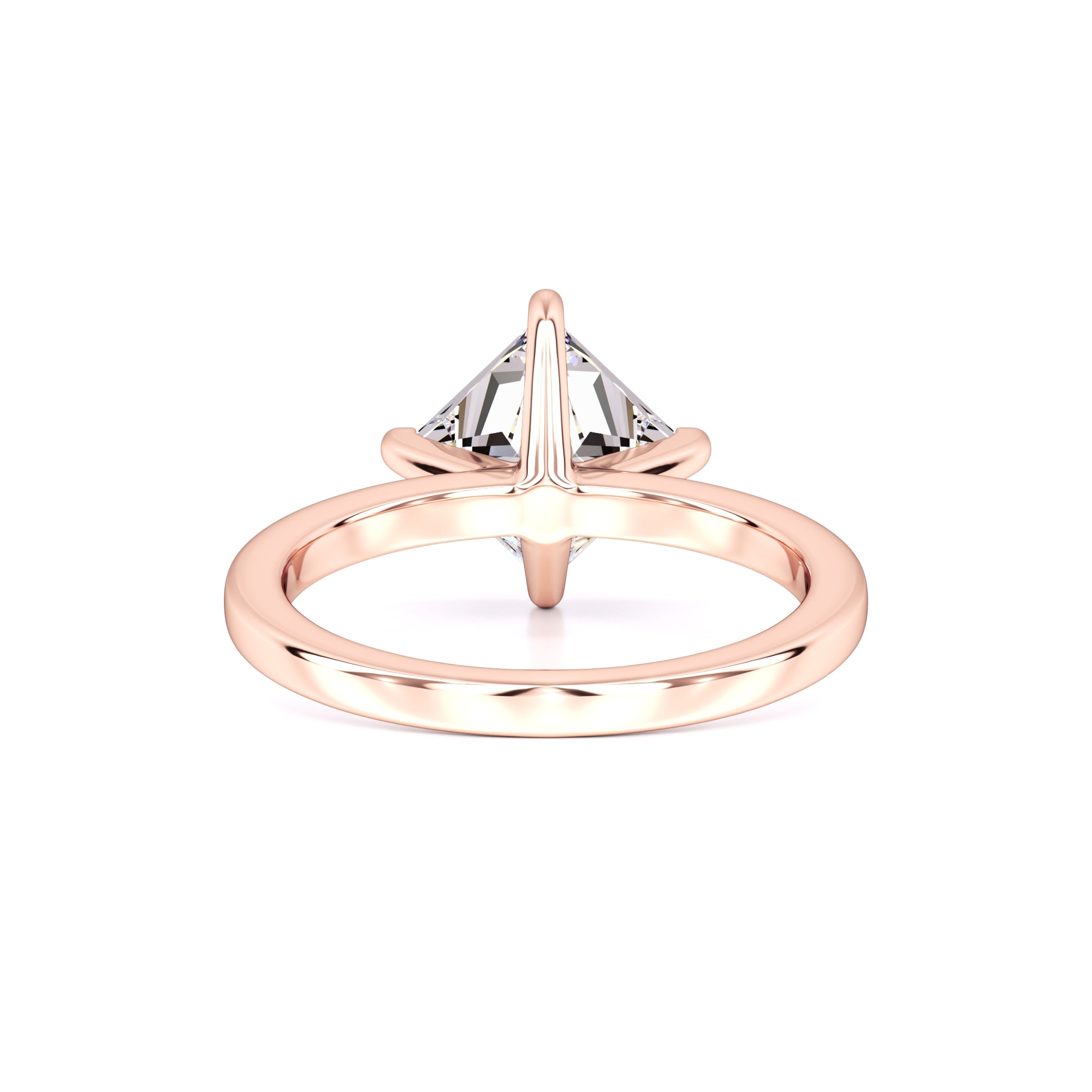 Eloise Moissanite Ring | Rose Gold | 3