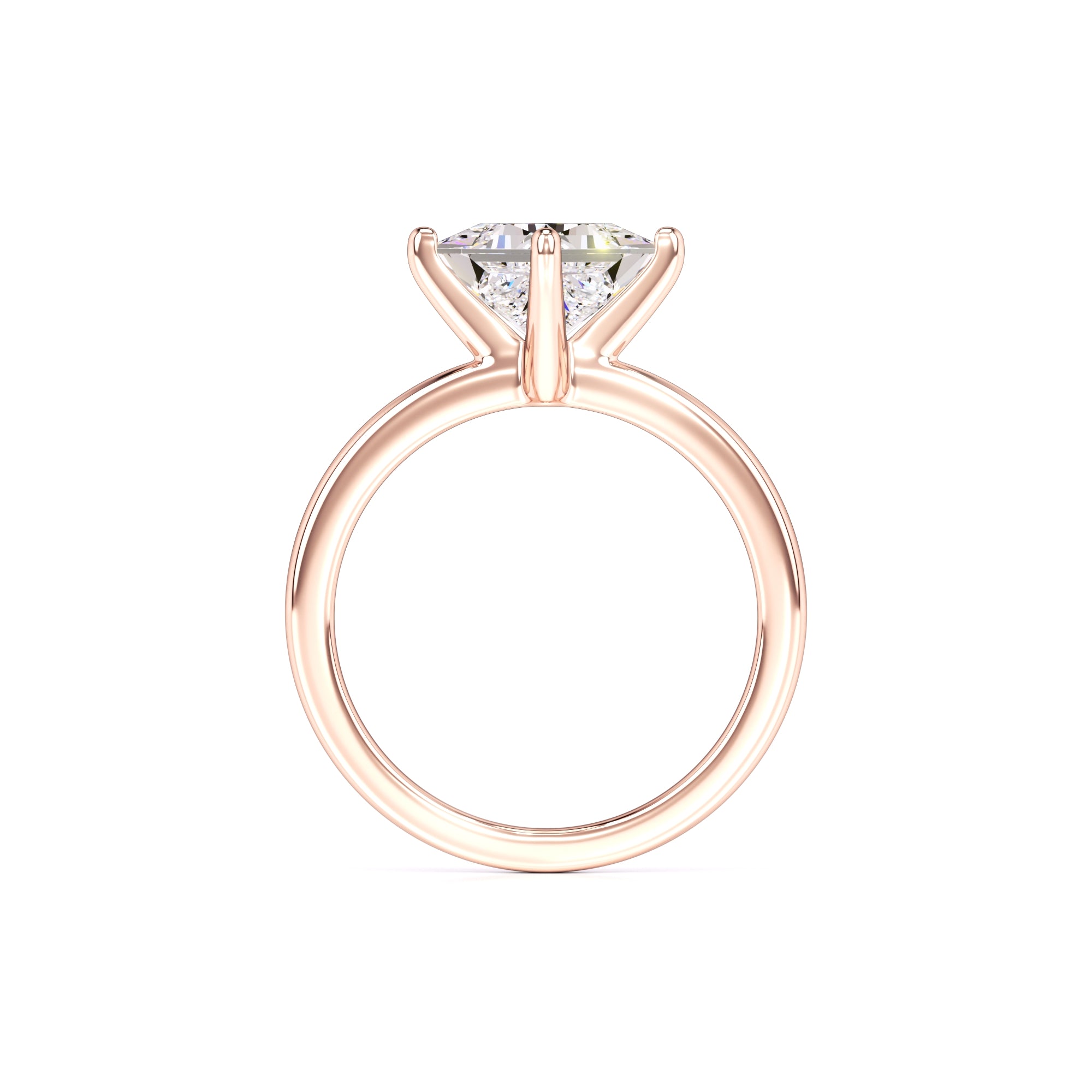 Eloise Moissanite Ring | Rose Gold | 4