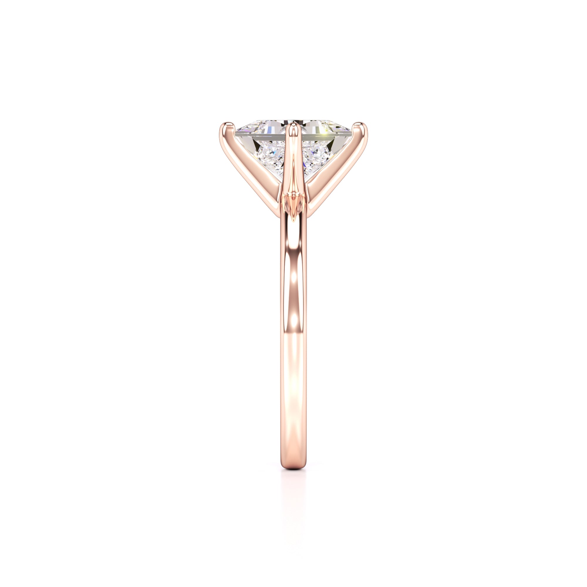 Eloise Lab Grown Diamond Ring | Rose Gold | 4
