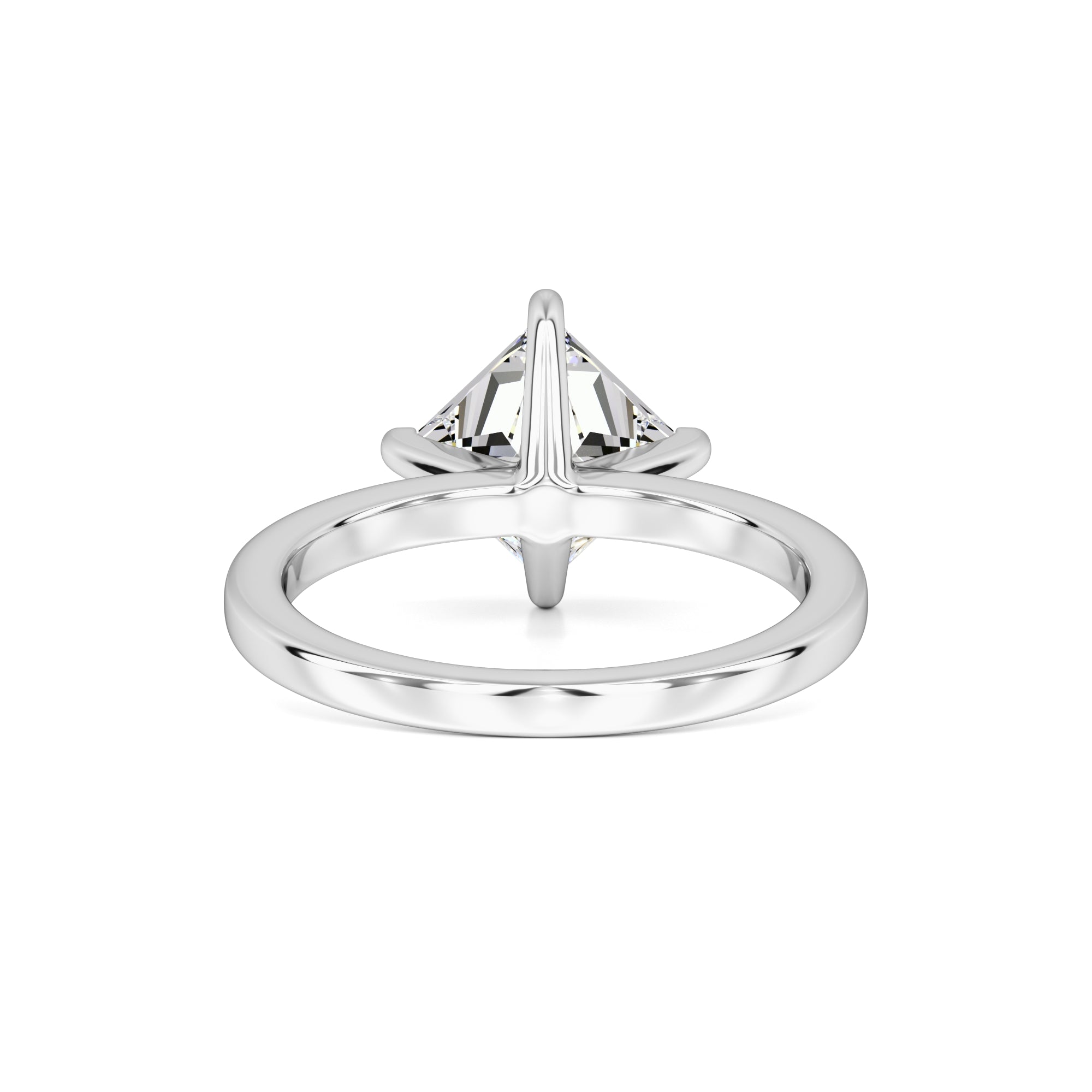 Eloise Moissanite Ring | White Gold | 3