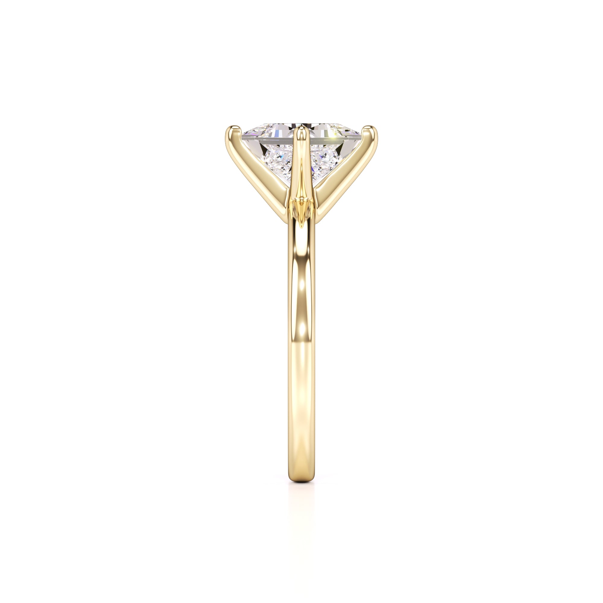 Eloise Lab Grown Diamond Ring | Yellow Gold | 4