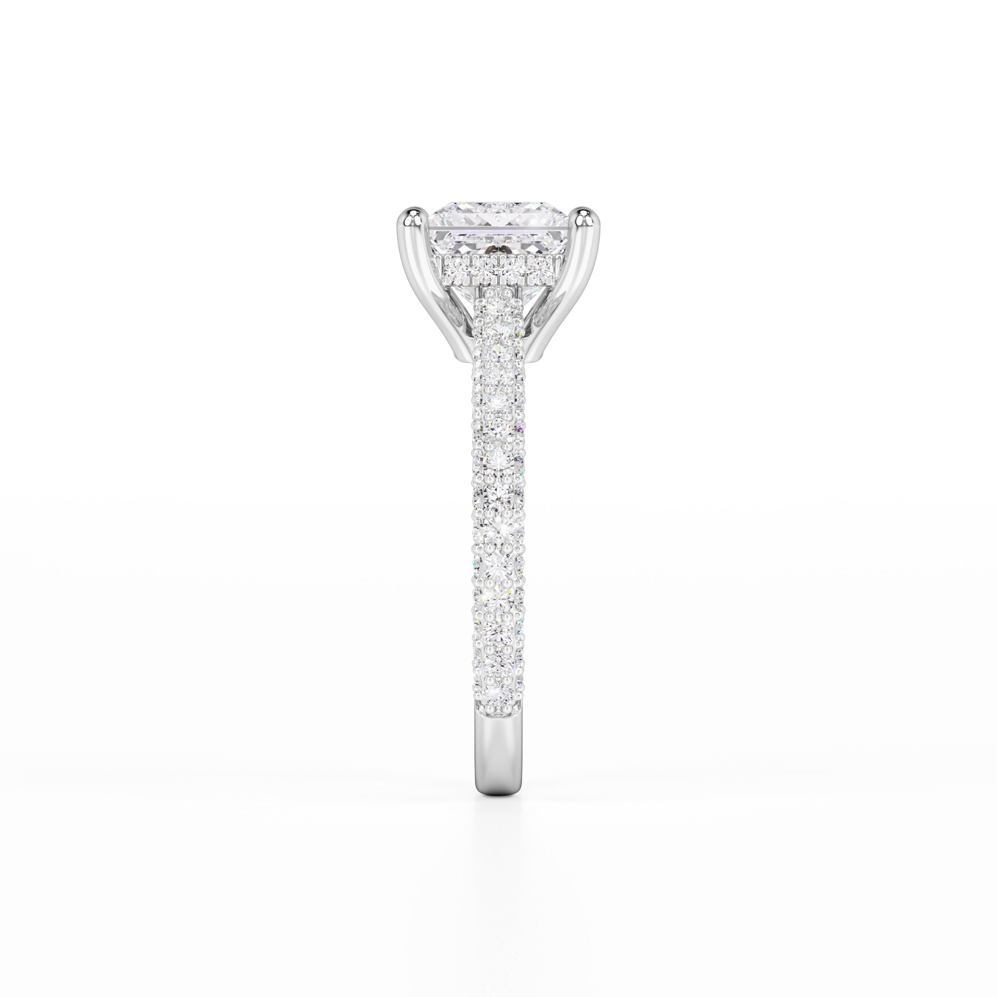 Kendall Lab Grown Diamond Ring | White Gold | 4