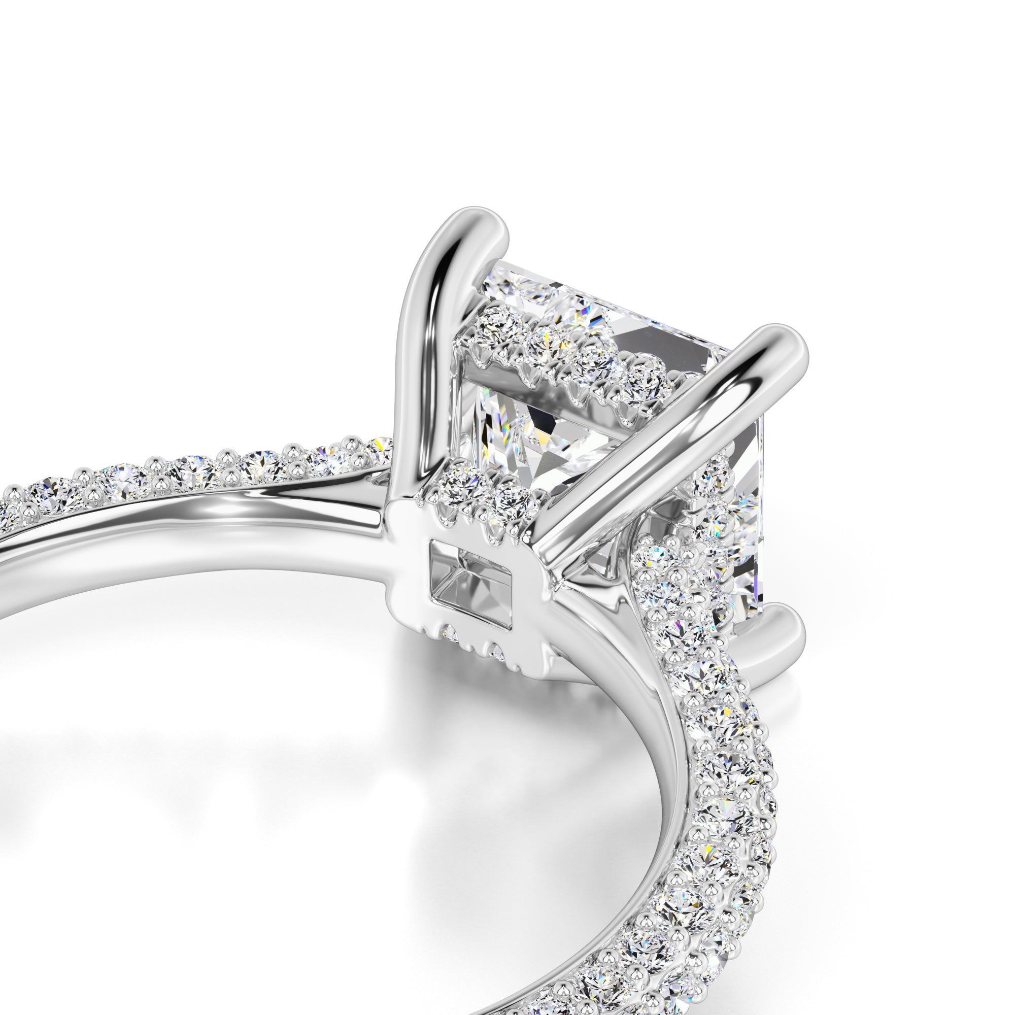 Kendall Lab Grown Diamond Ring | White Gold | 2