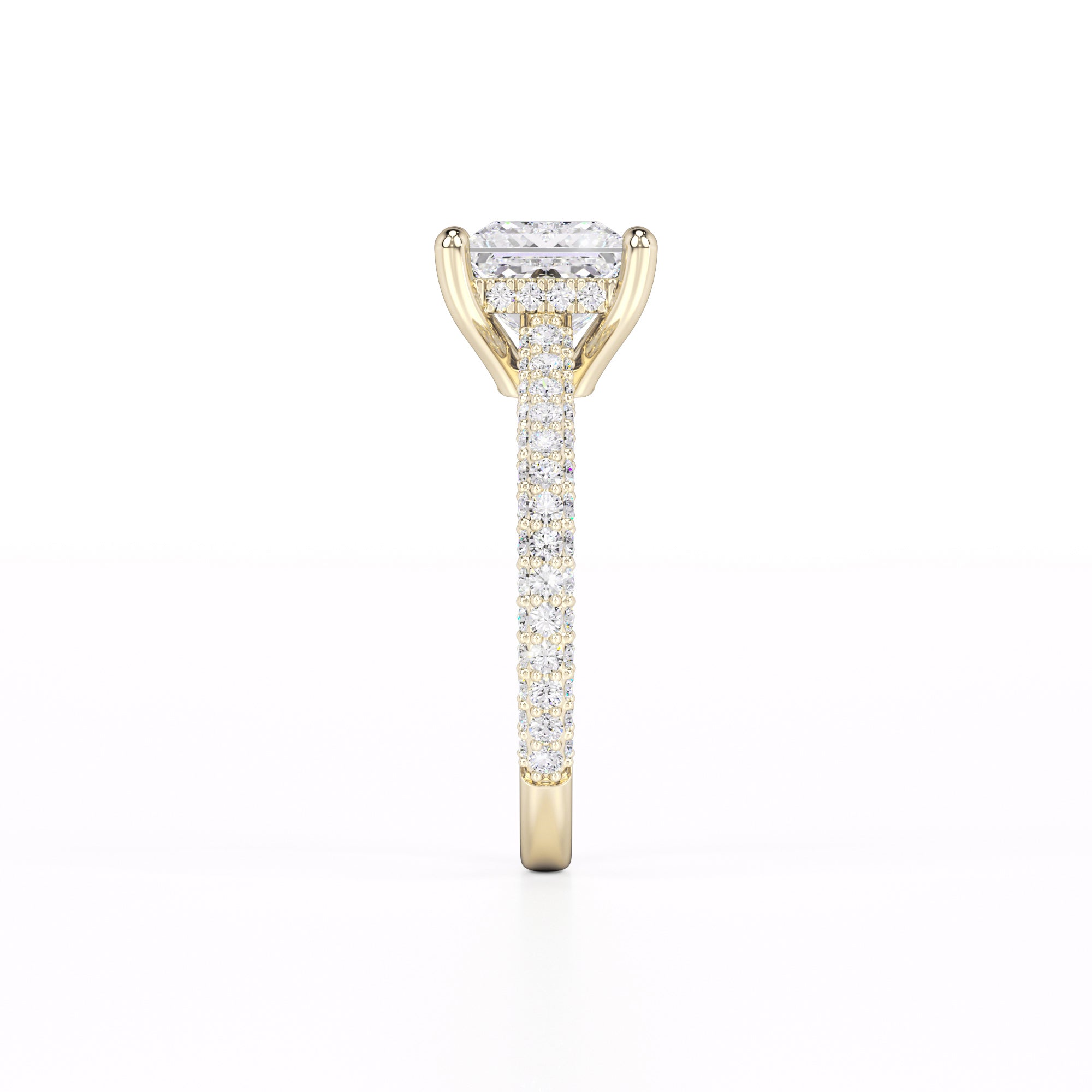 Kendall Lab Grown Diamond Ring | Yellow Gold | 4